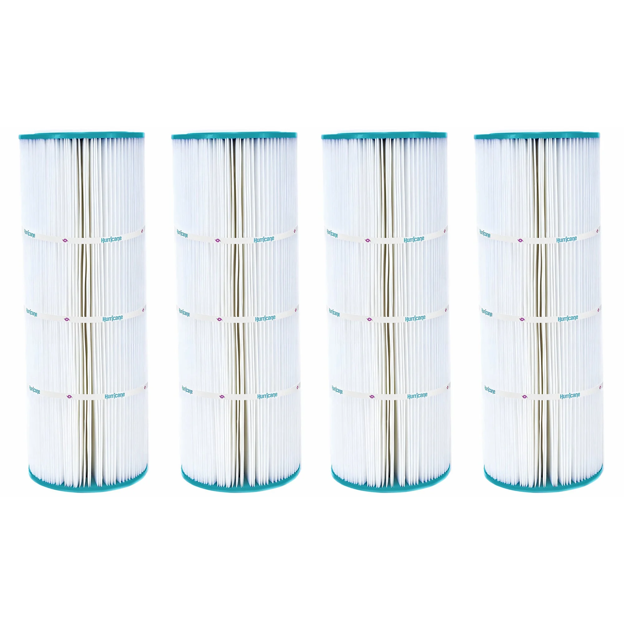 Hurricane 4 Pack Replacement Spa Filter Cartridge for PRB25 and Unicel C-4326
