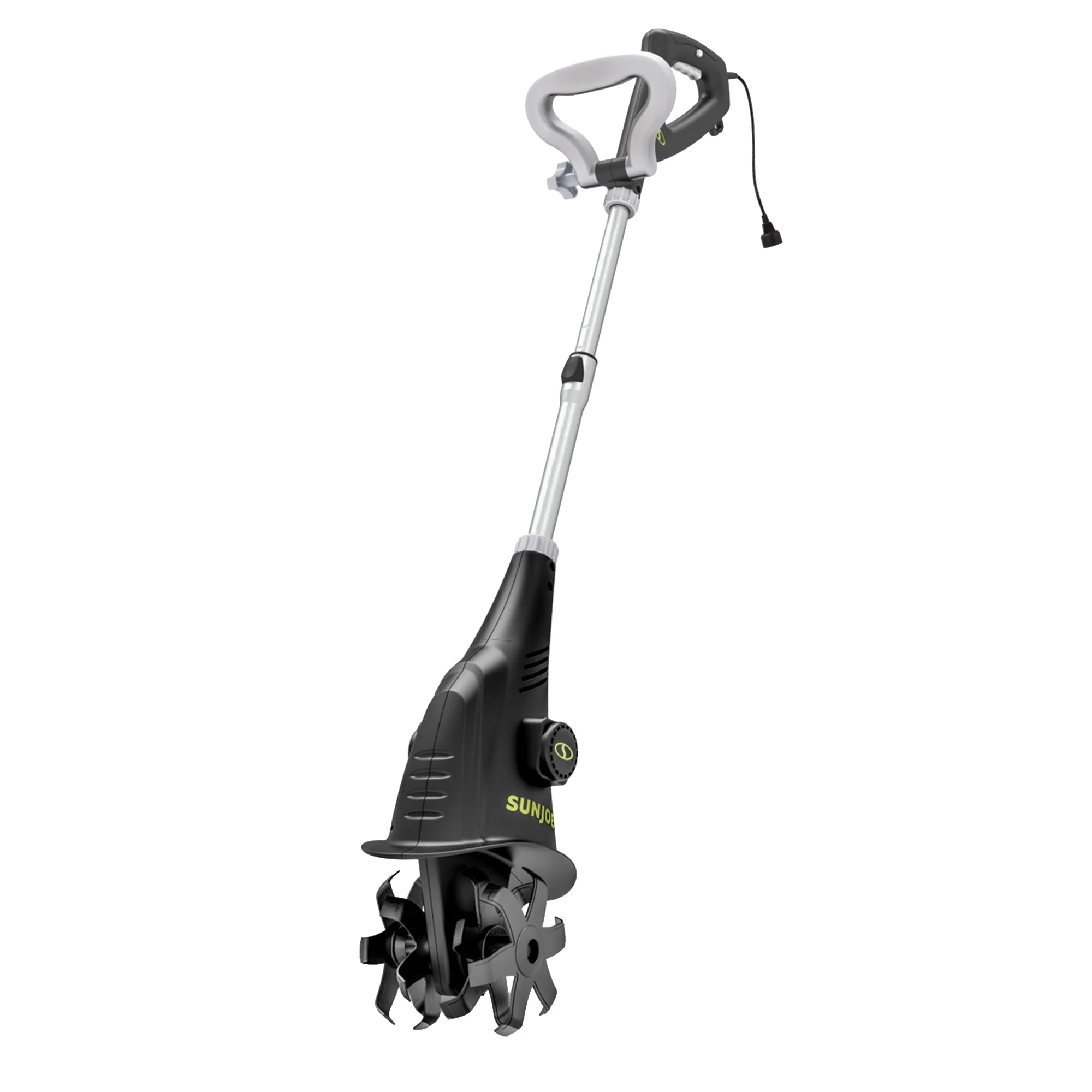 Sun Joe Electric Corded Garden Cultivator, 2.5 Amp Motor & Steel Blades, TJ599E