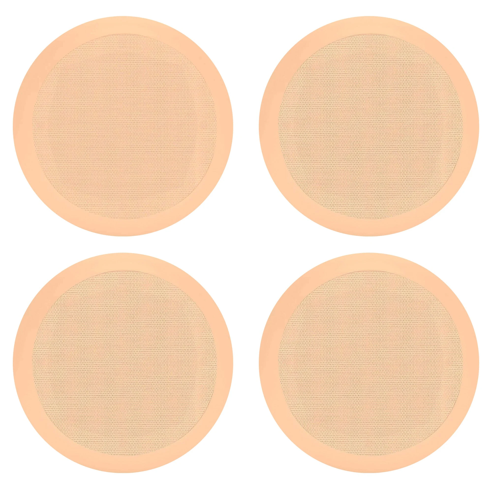 Pyle PDIC Series 200W 6.5" Round Flush Mount In Wall/In Ceiling Speakers, 2 Pair