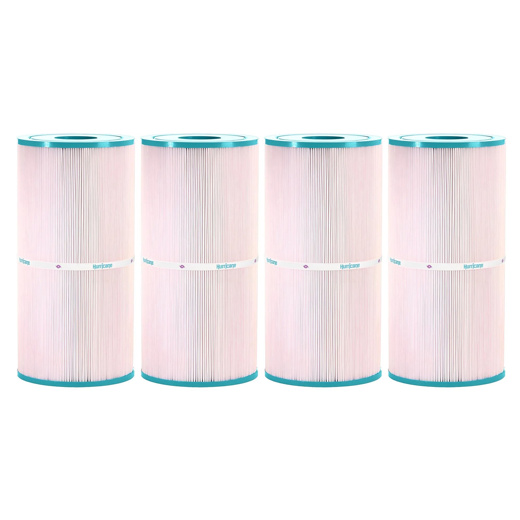 Hurricane Advanced Spa Filter Cartridge for PWWDFX75, C-6375 and FC-1226, 4 Pack