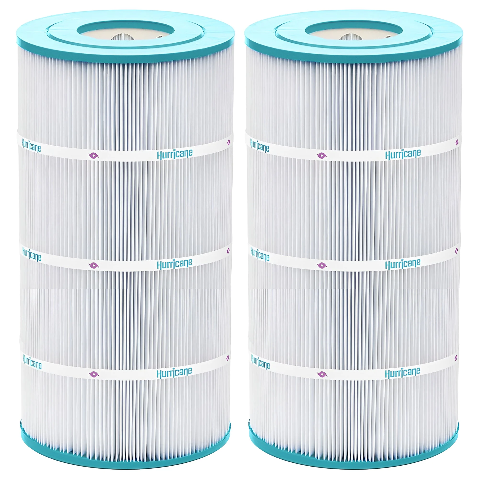 Hurricane Replacement Spa Filter Cartridge for Unicel C8411 and PWWCT75, 2 Pack