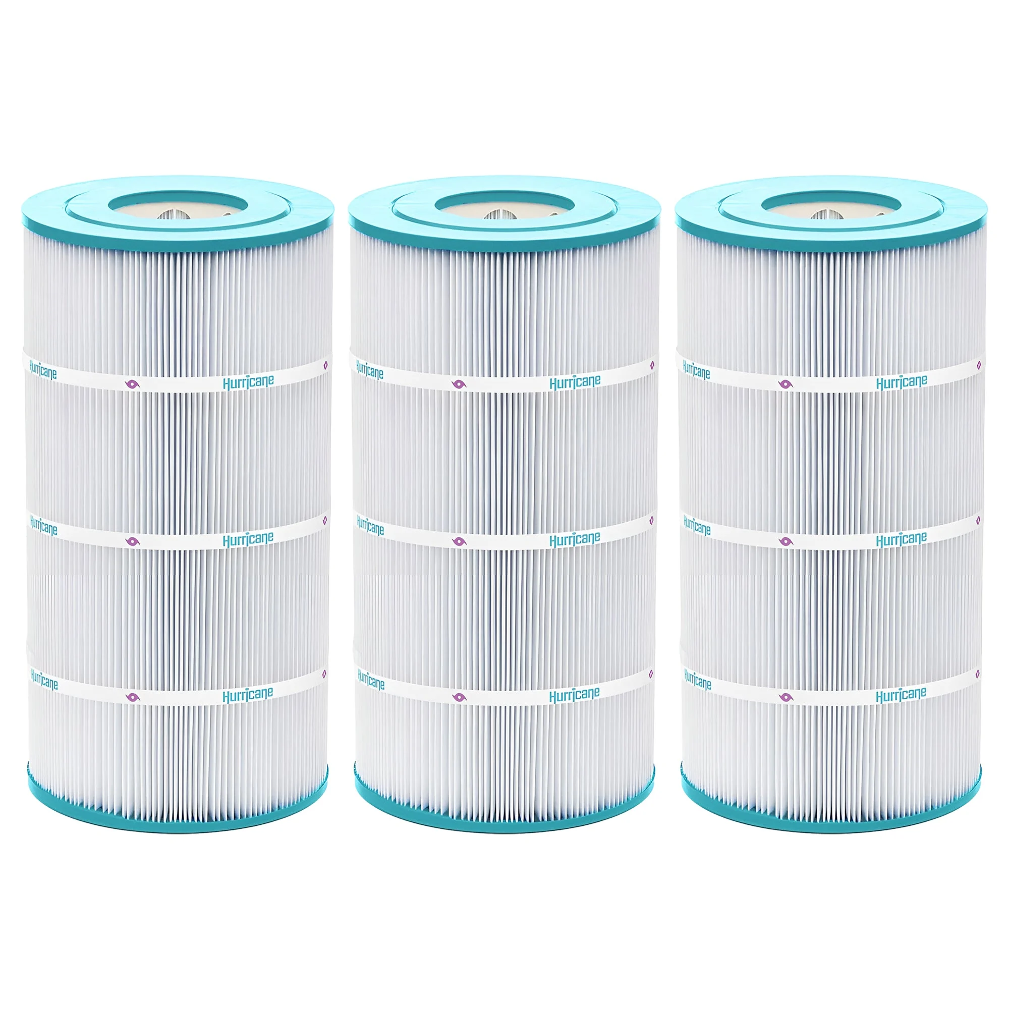 Hurricane Replacement Spa Filter Cartridge for Unicel C8411 and PWWCT75, 3 Pack