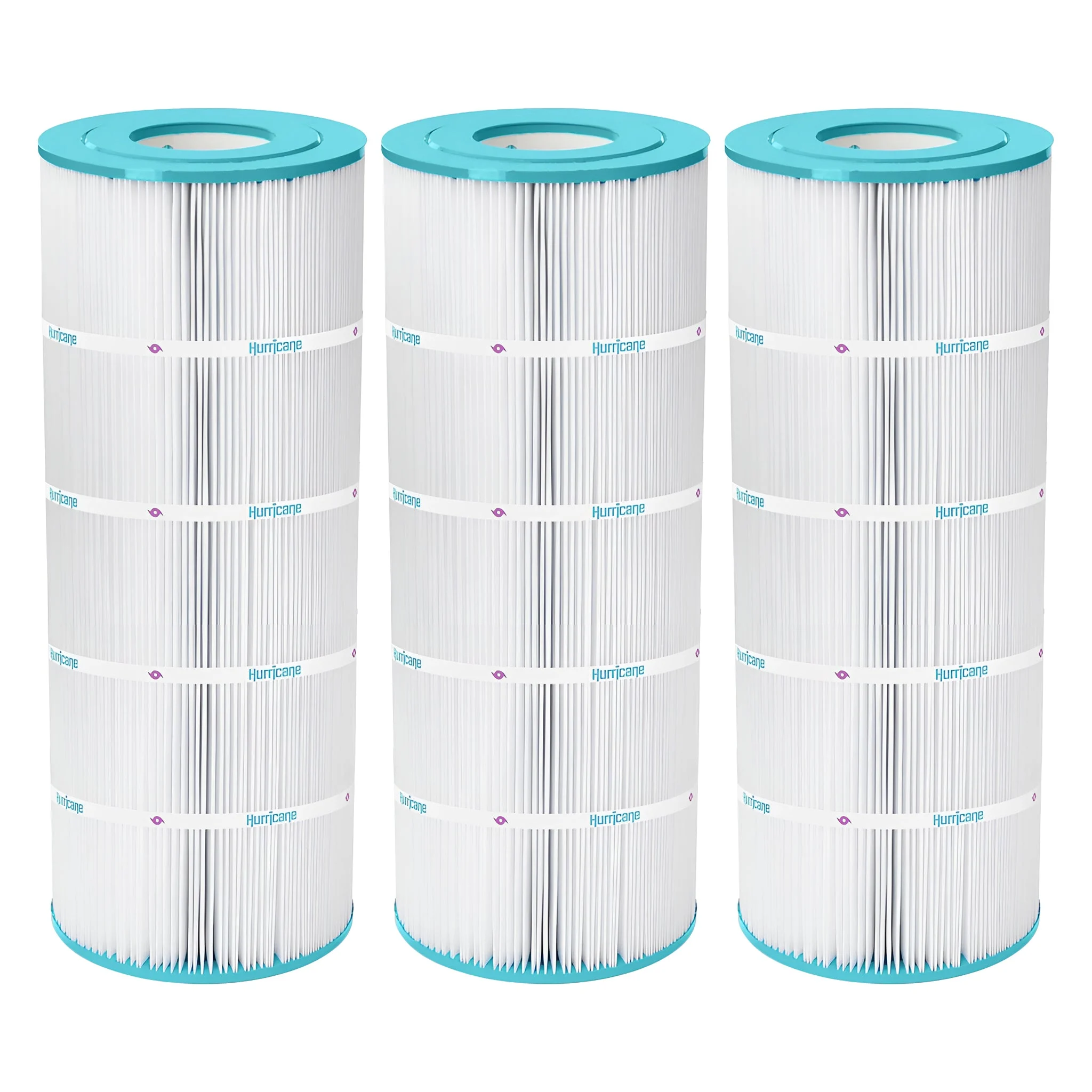 Hurricane Replacement Spa Filter Cartridge for PA175 and Unicel C-8412, 3 Pack