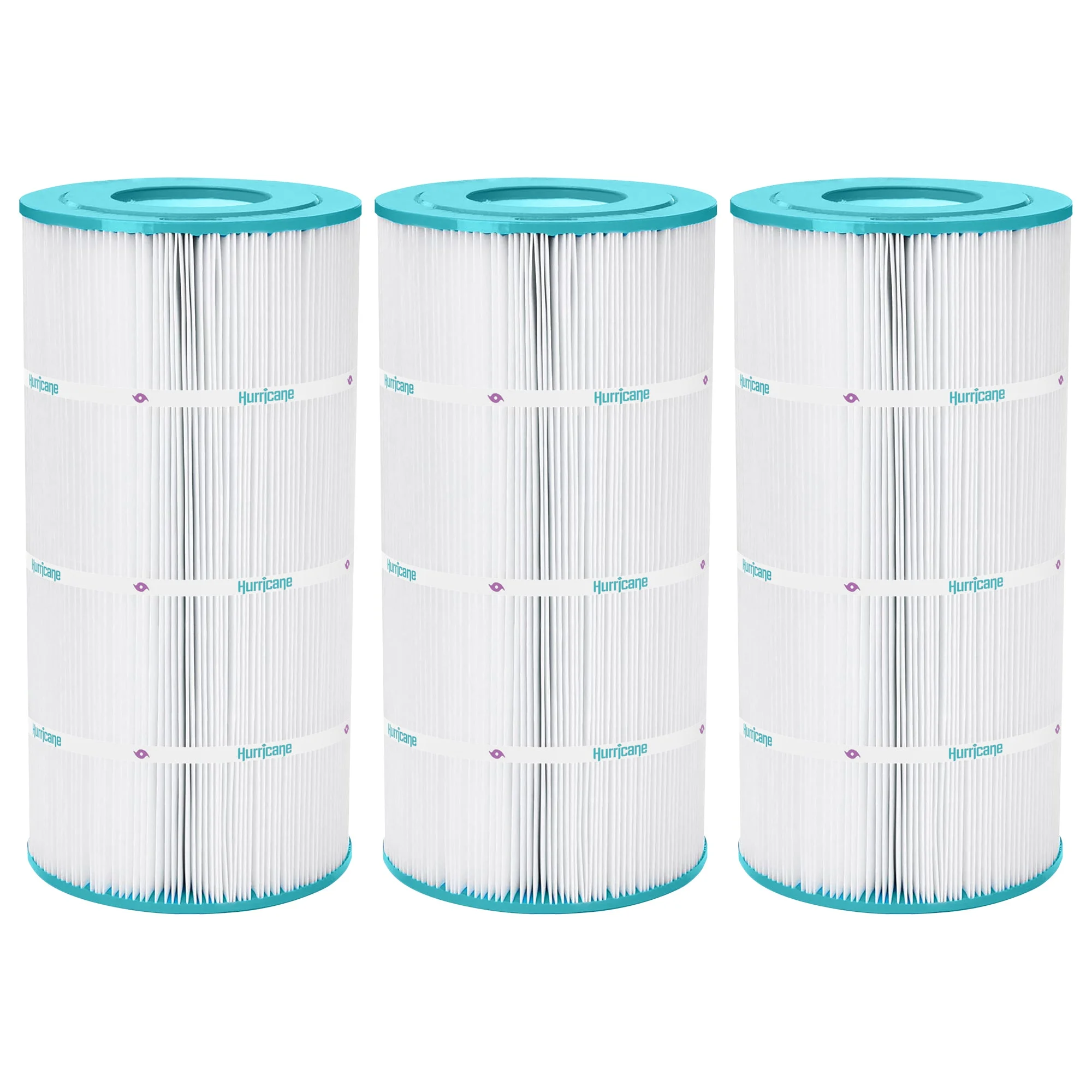 Hurricane Replacement Spa Filter Cartridge for PRB25 and Unicel C-4326, 3 Pack