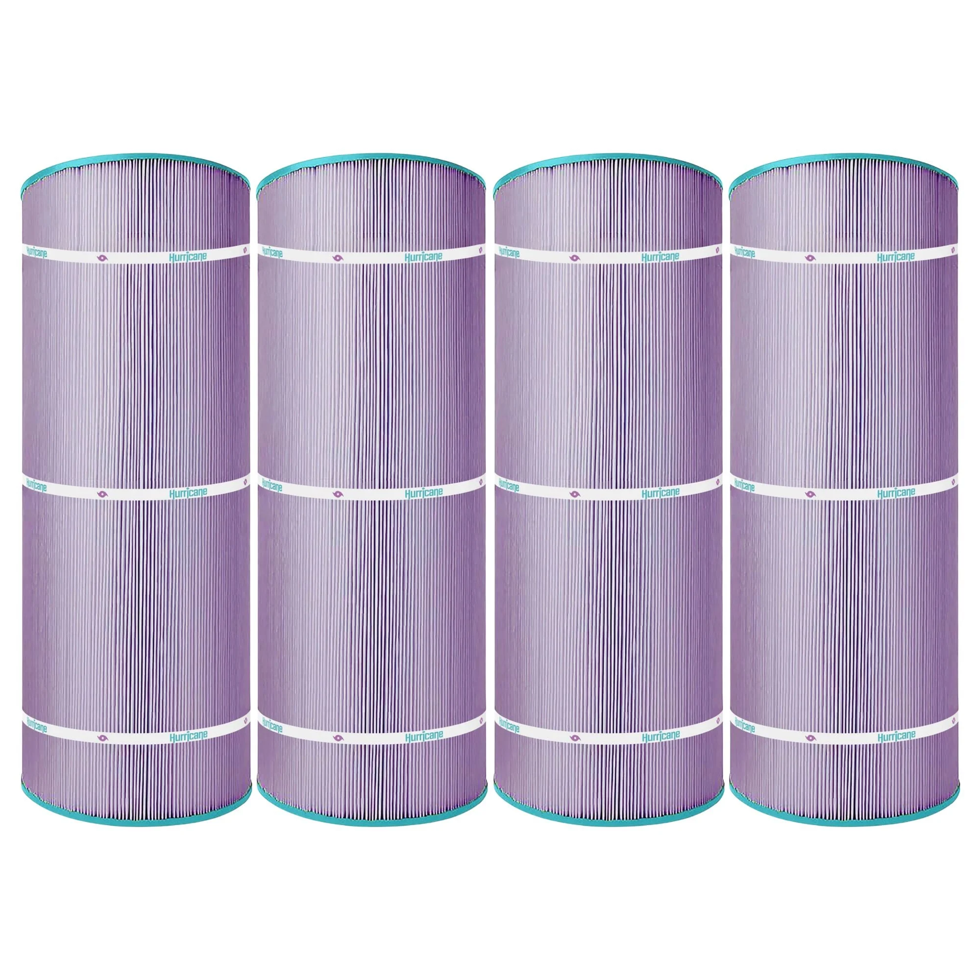Hurricane Filters HF8414 Platinum Purple Spa Filter Cartridge Replacement, 4 Pck