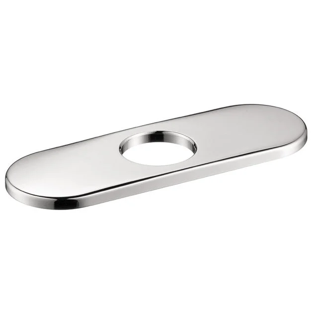 6-1/2" Base Plate for Single-Hole Faucets