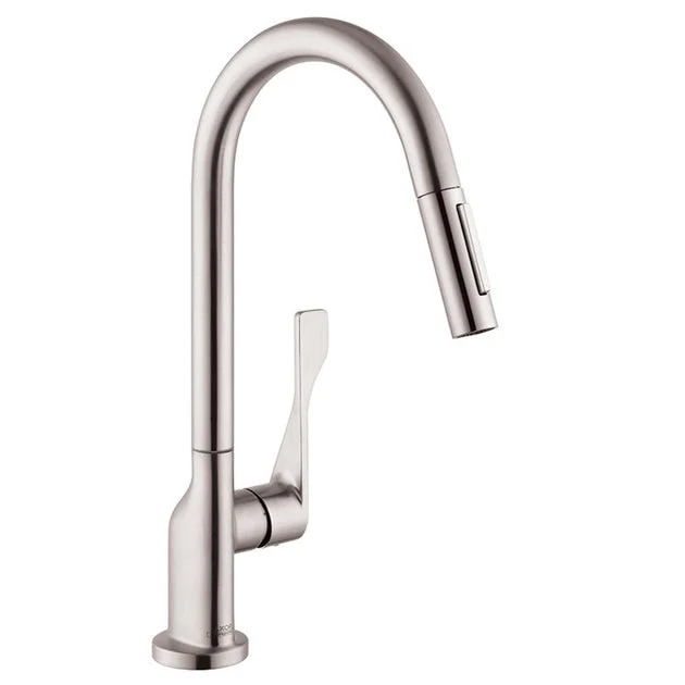 AXOR Citterio Single Handle Single Hole High Arc Pull-Down Kitchen Faucet