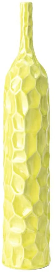 Imax Worldwide Home Sidone Green Hammered Vase