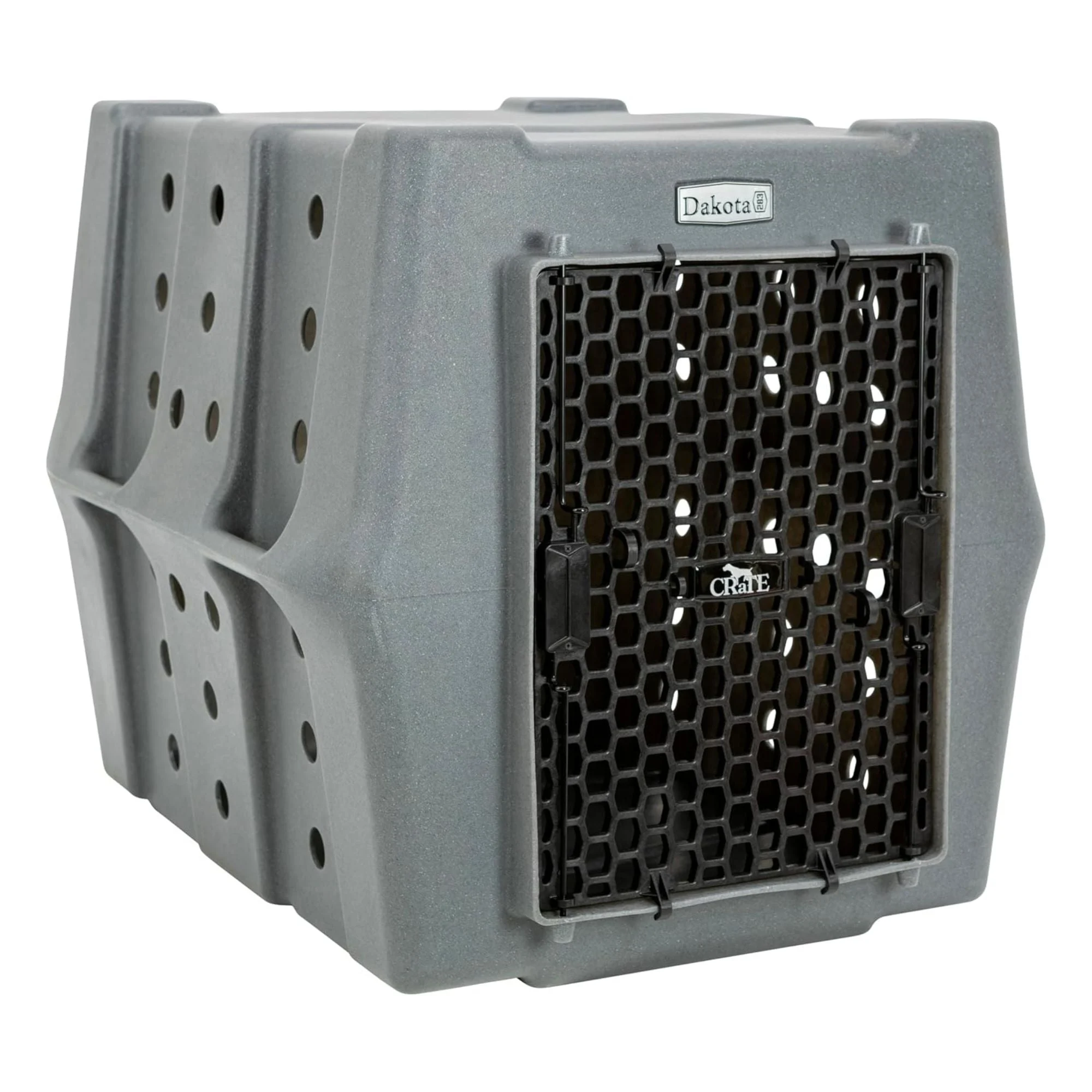 Dakota 283 Canine Rough and Tough Economy Pet Kennel, Intermediate, Dark Granite