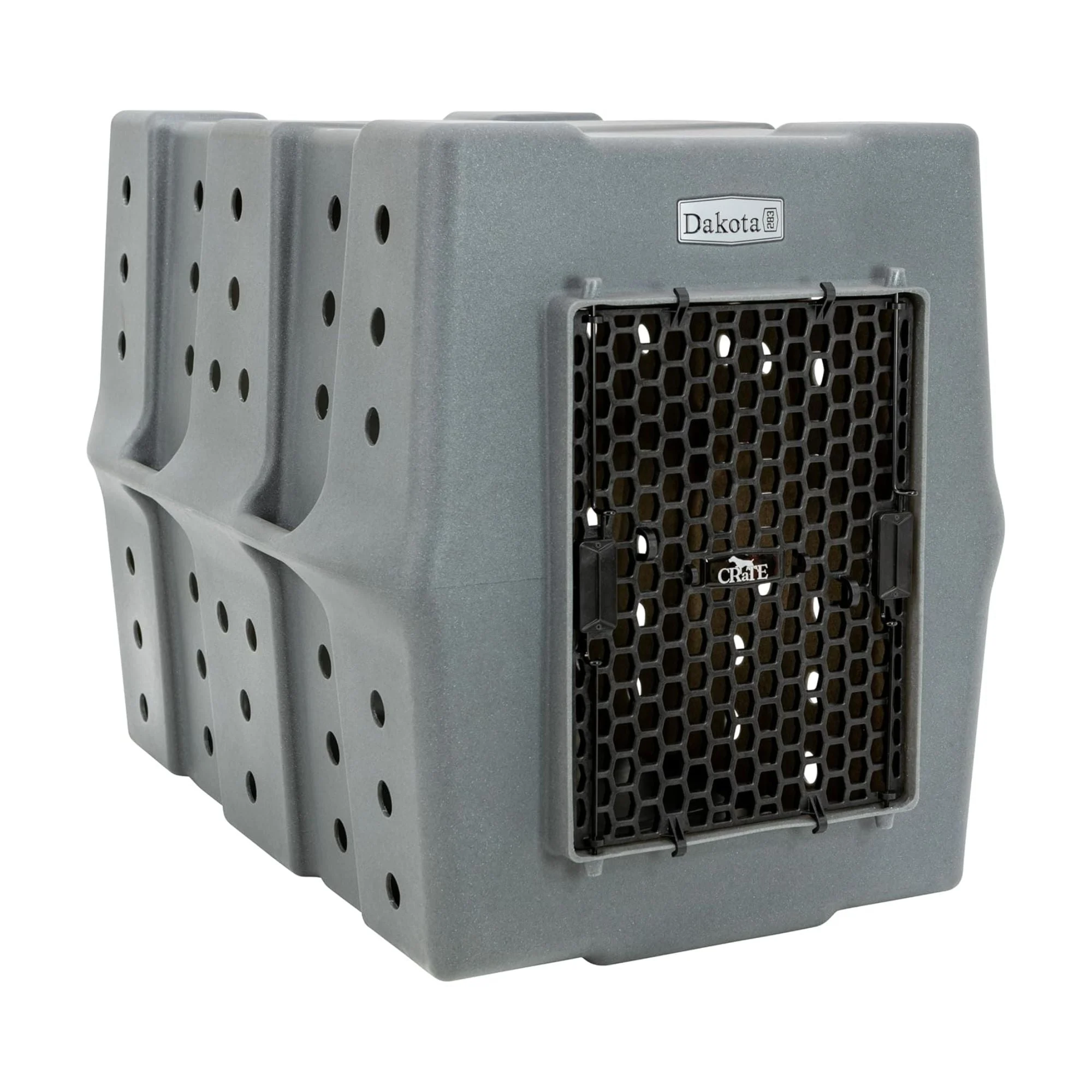 Dakota 283 Canine Rough and Tough Economy Pet Kennel, X-Large, Dark Granite