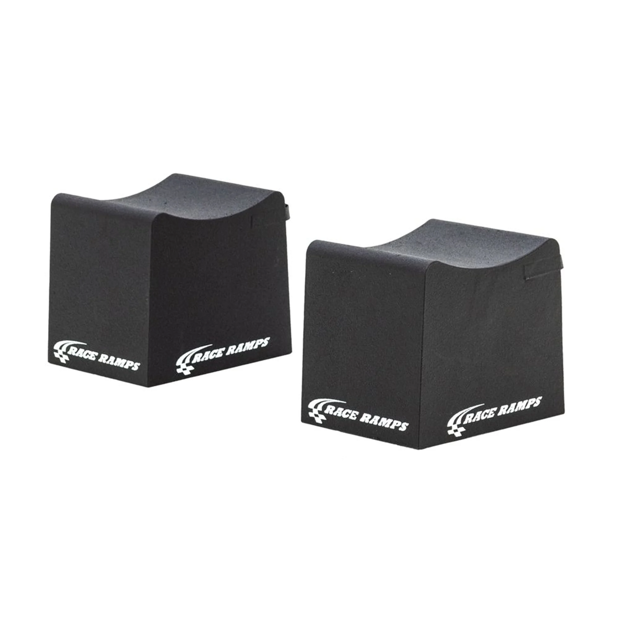 Race Ramps 12 Inch Wheel Cribs for Car Maintenance and Display, RR-WC-12, Black