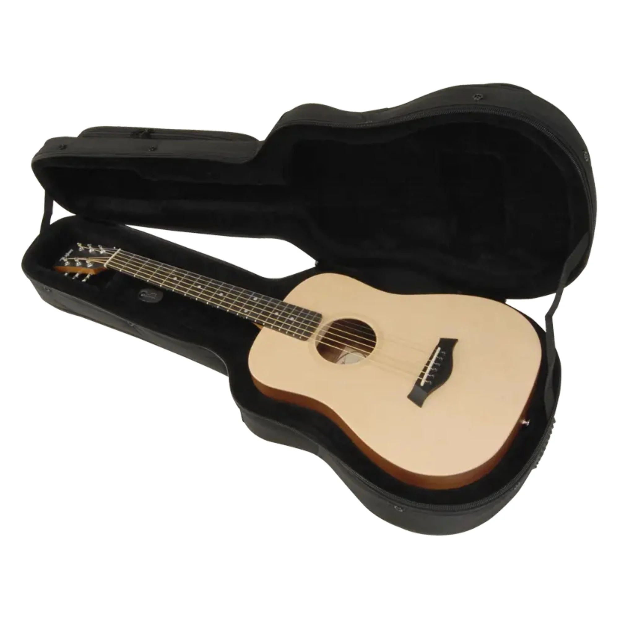 SKB Baby Taylor, Martin LX Acoustic Guitar Soft Case with Foam Protection, Black