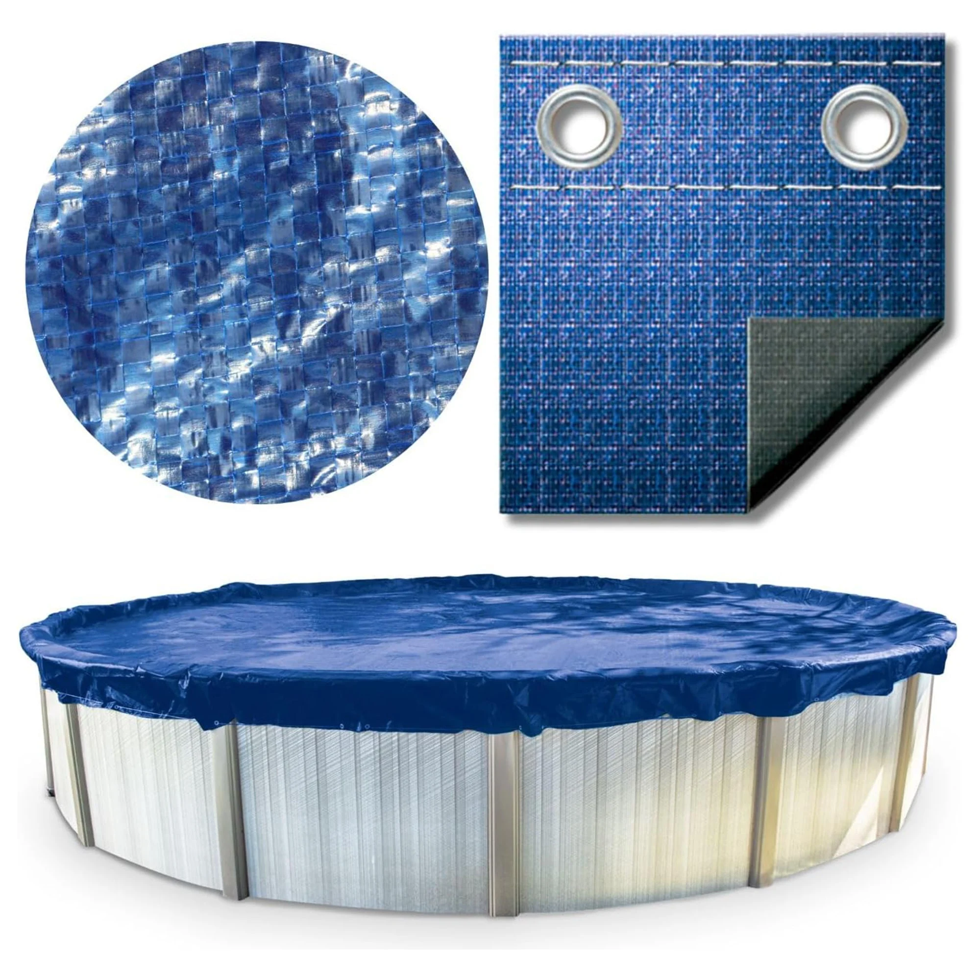 Swimline Hydrotools Supreme Guard Winter Cover, 10x16' Above Ground Oval Pools