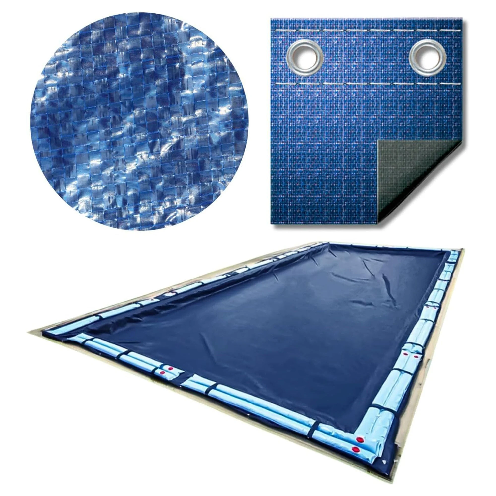 Swimline Hydrotools Super Guard Winter Cover for 12 x 24 Ft Above Ground Pools
