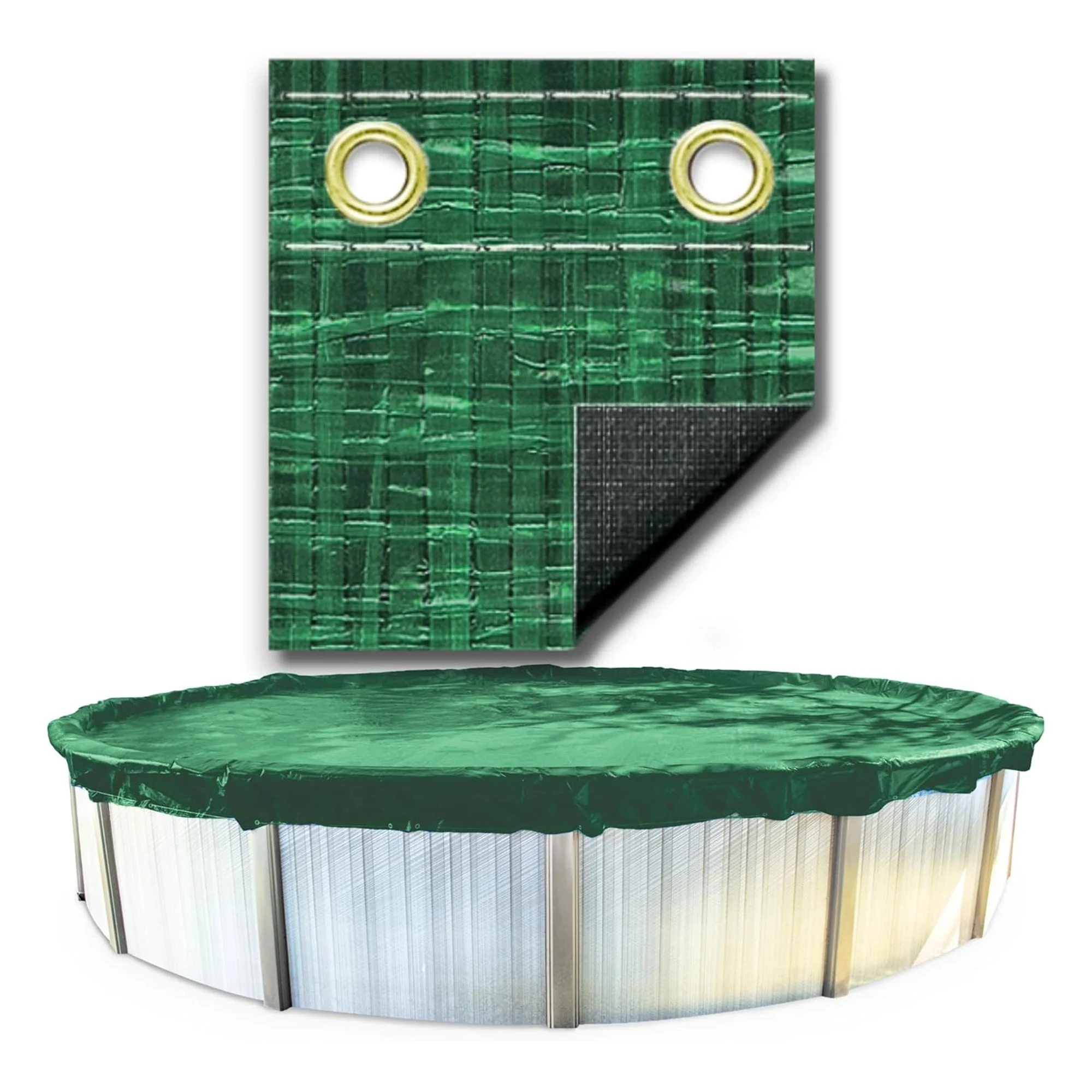 Swimline Hydrotools Ripstopper Winter Pool Cover for 33' Round Above Ground Pool