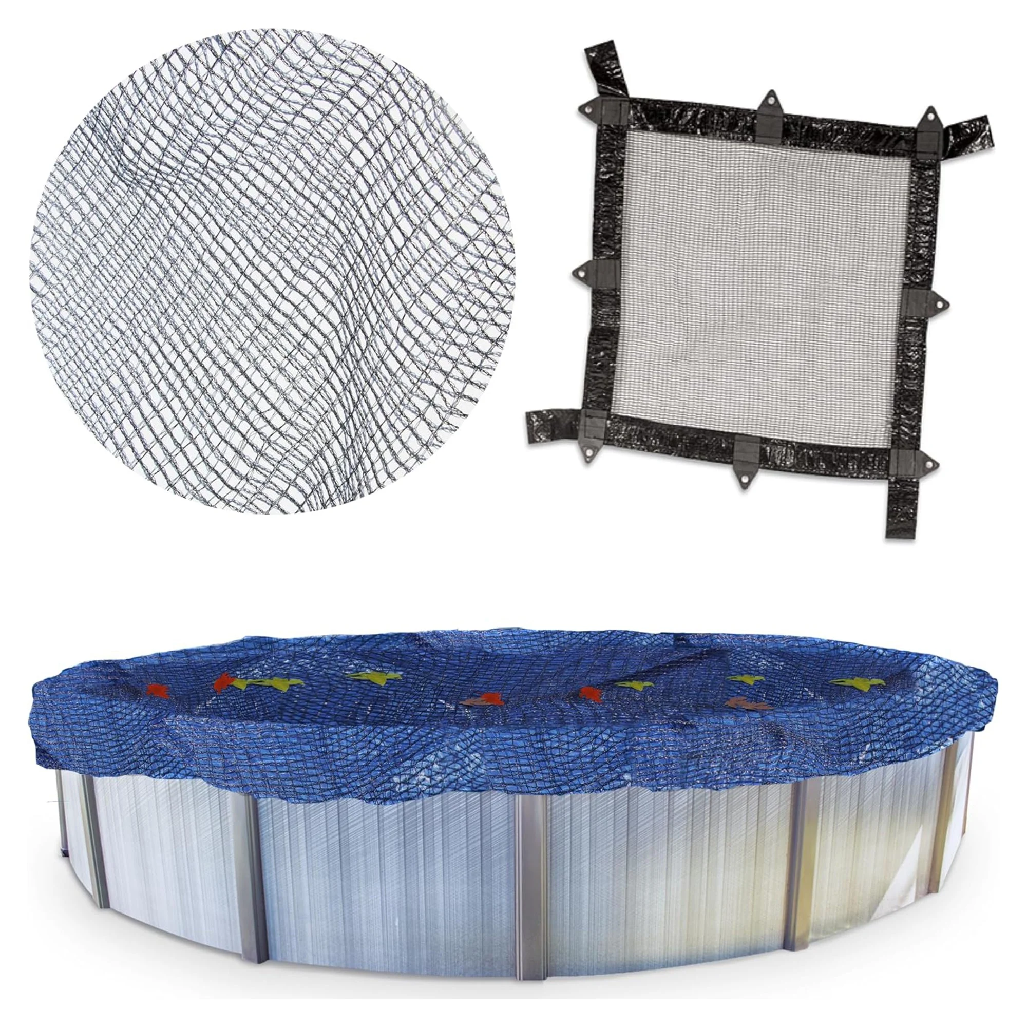 Swimline Hydrotools Leaf Net Winter Pool Cover for 33 Ft Above Ground Pools