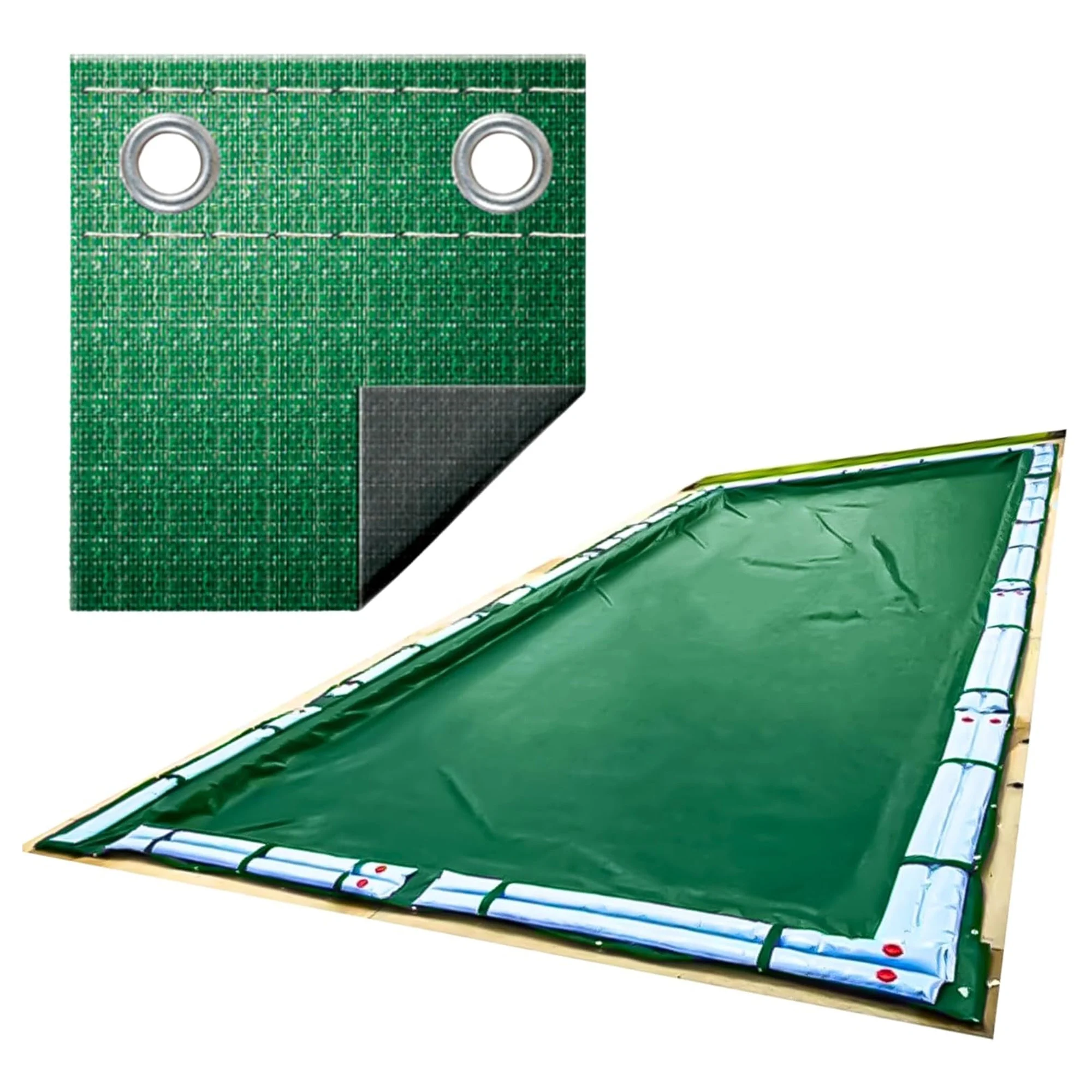 Swimline Hydrotools Supreme Guard Winter Pool Cover for 18x40 Ft Inground Pools