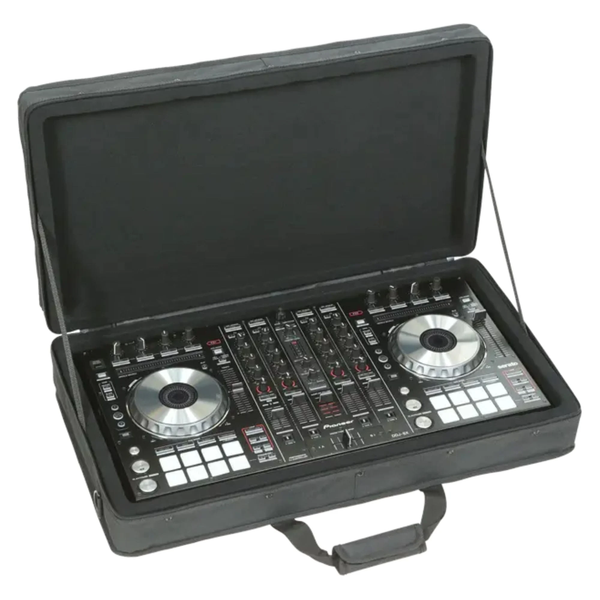 SKB 27”x14” DJ Controller & Small MIDI Keyboard Soft Case Padded Bag, Black