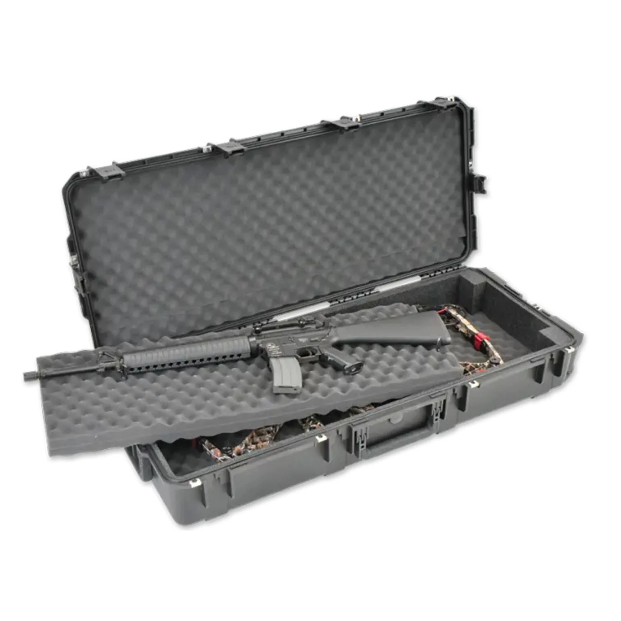 SKB Cases Waterproof Double Bow/Short Rifle Case Durable Protection, Desert Tan