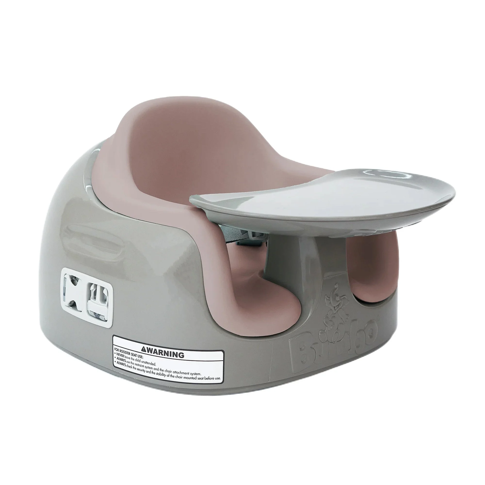 Bumbo Toddler Multi Seat 3-in-1 Booster High Chair and Tray, Breige/Sonoran Rose