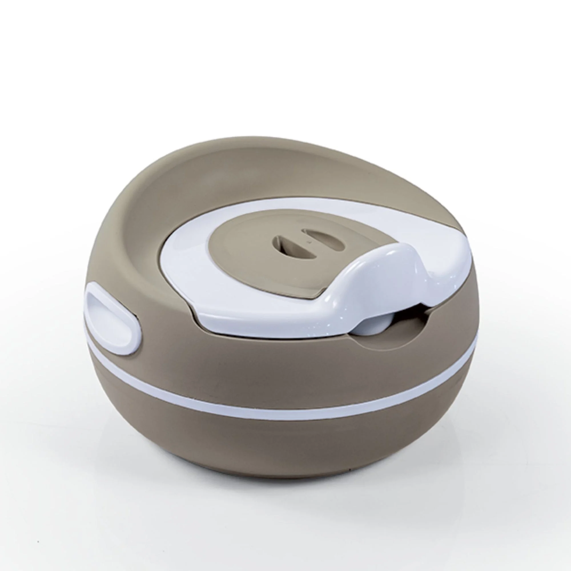 Dolu Nuve Potty Training Seat, Portable Toilet Chair for Kids, Stone Grey