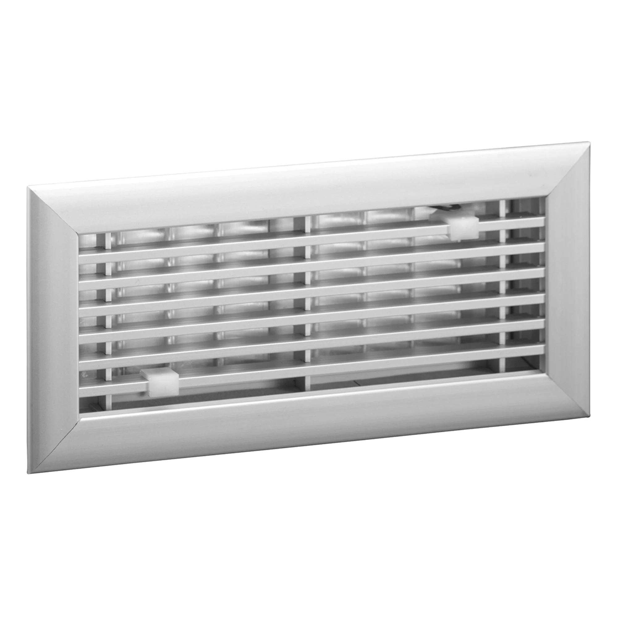 Hart & Cooley 2" x 14" Aluminum Floor Register, HVAC Air Vent Cover, White