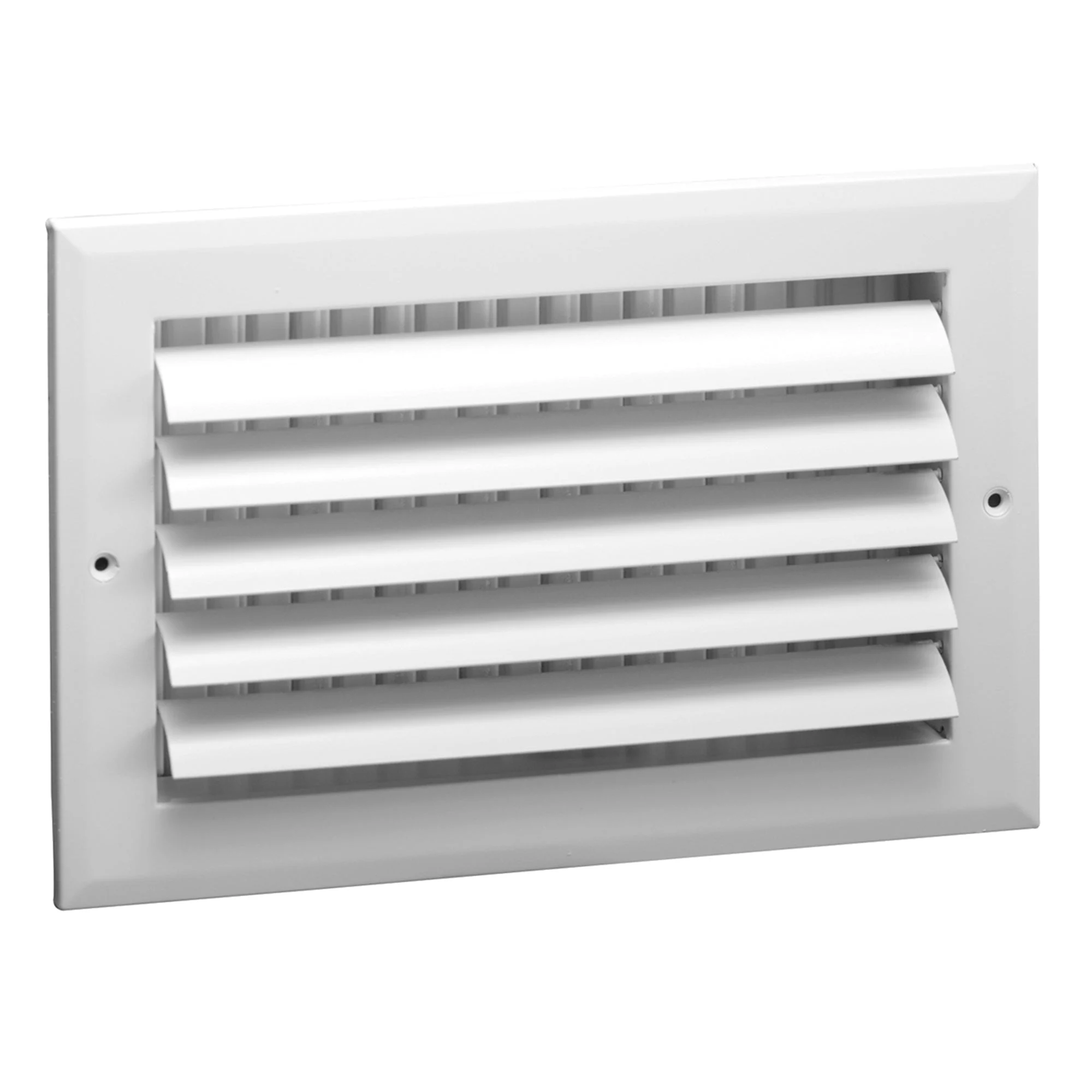 Hart & Cooley 10"x8" Aluminum Curved Blade Register Multi-Shutter Damper, 1-Way