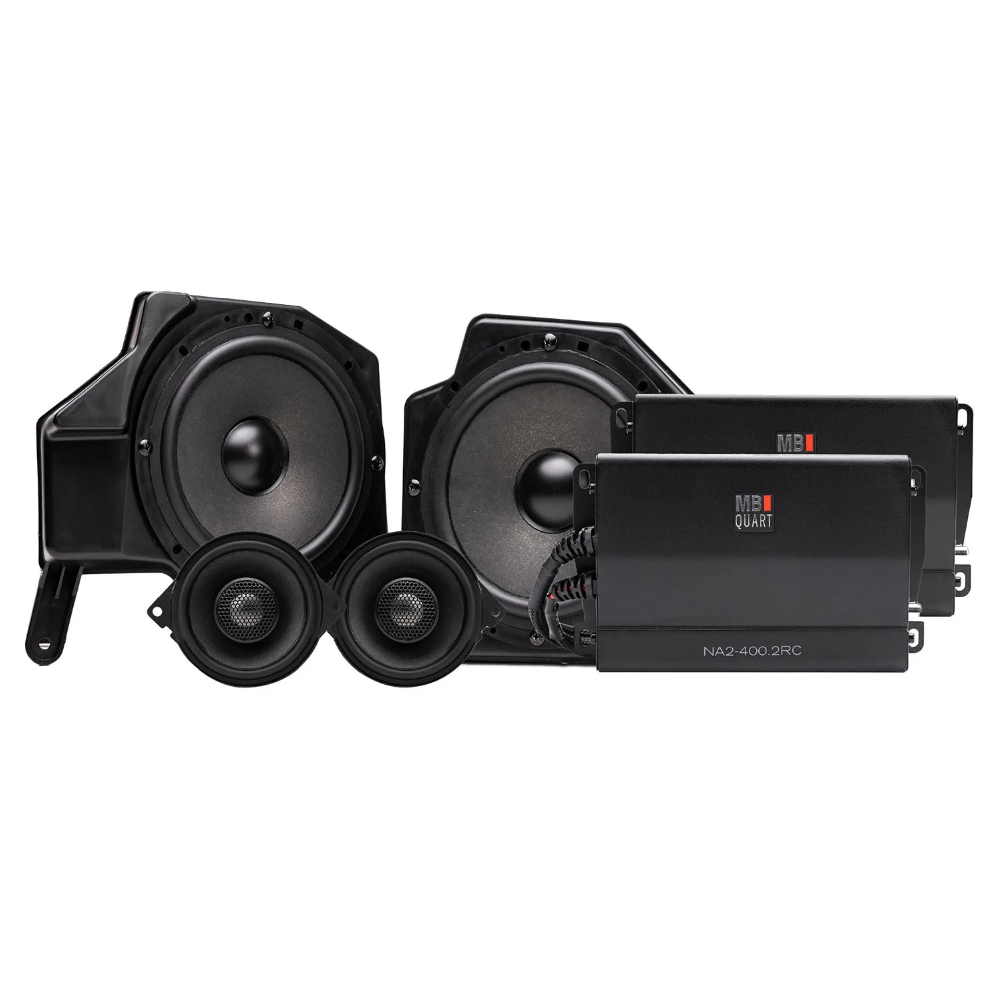 MB Quart Stage 4 Audio System for Jeep Wrangler JL 18-26/Gladiator JT 20-26