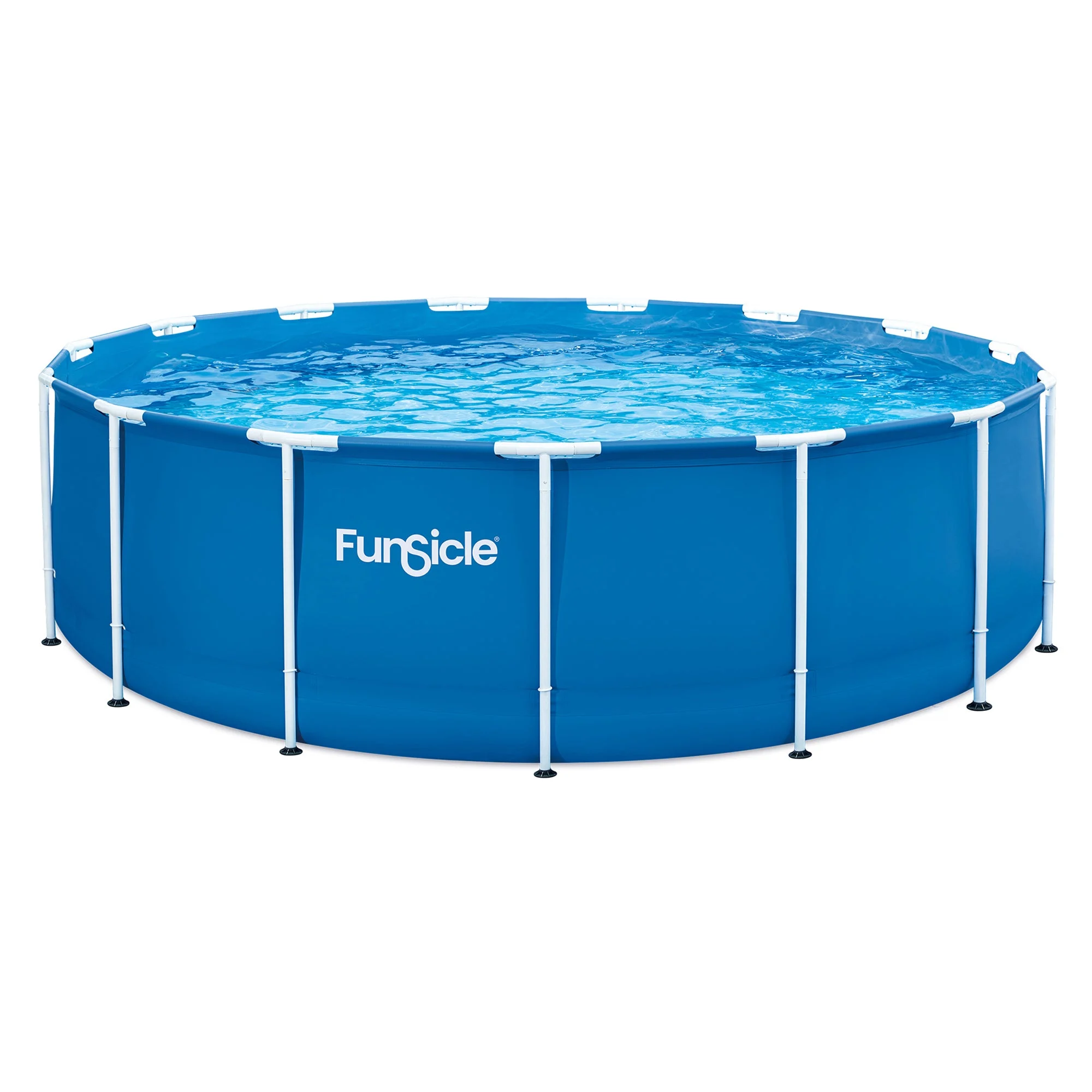 Funsicle 15' x 48" Outdoor Activity Round Frame Above Ground Swimming Pool Set