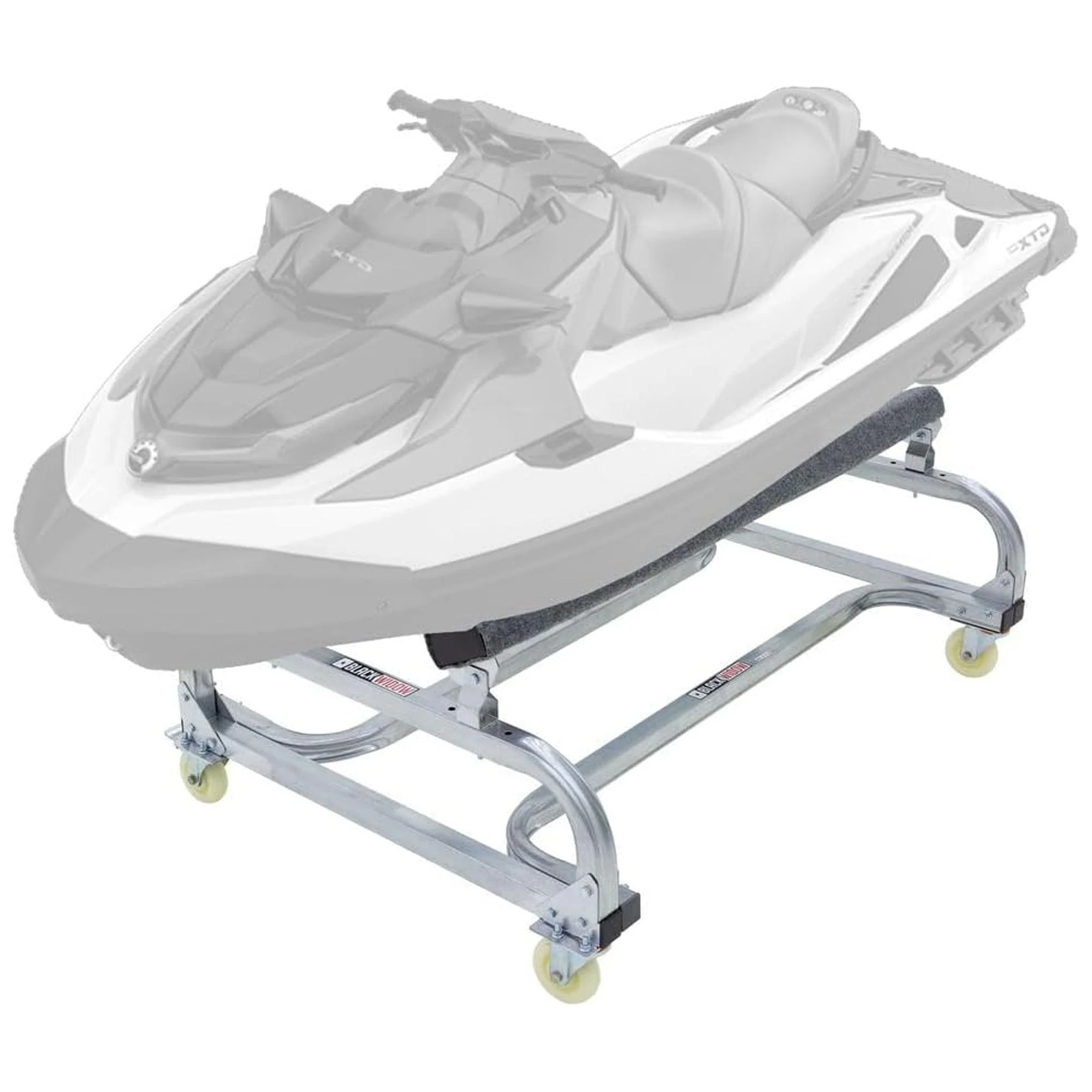 Black Widow Personal Watercraft Dolly for Jet Skis, Jon Boats and Inflatables
