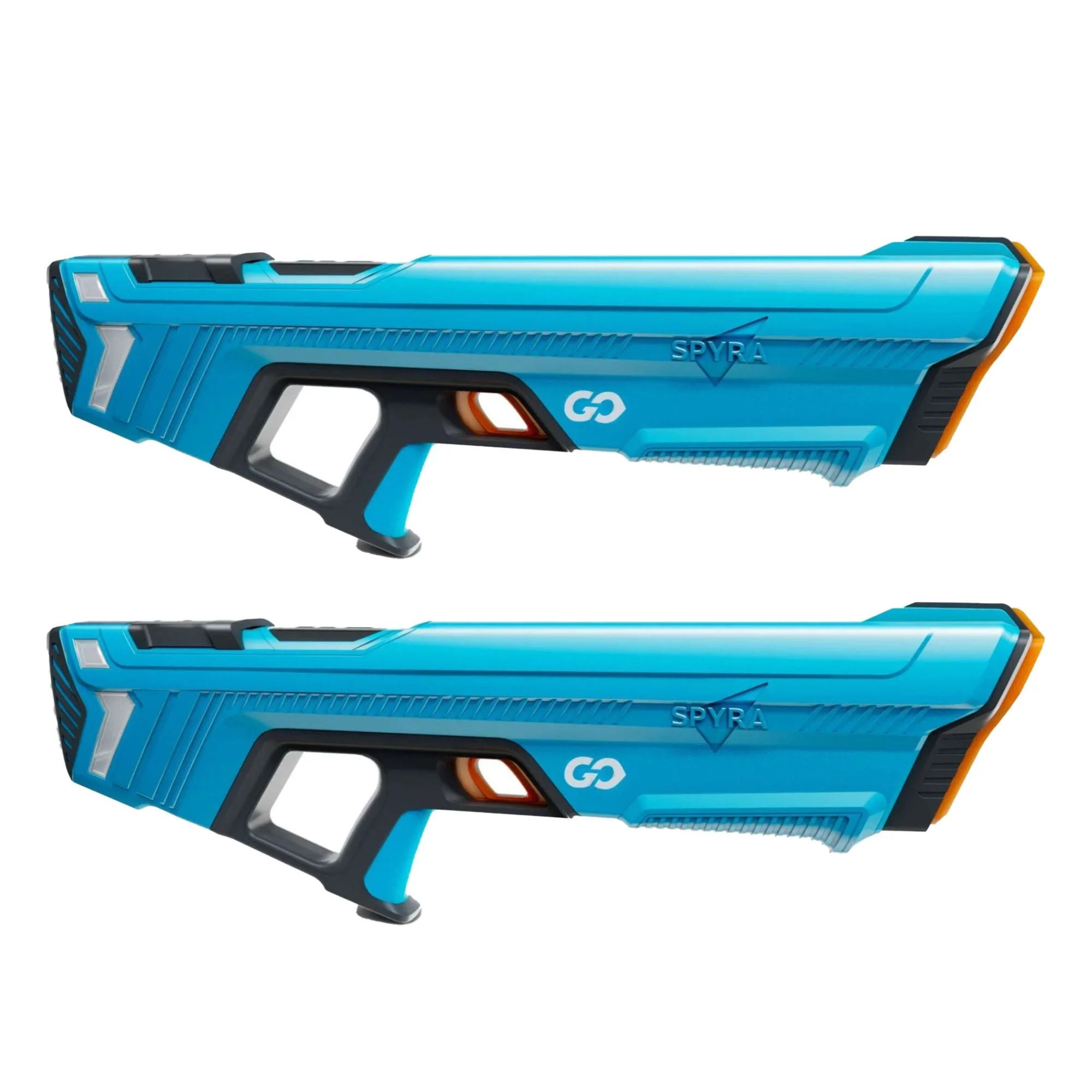 SPYRA 2 Pack Electric Water Blaster, Lightweight Squirt Gun Toy, SpyraGO, Blue