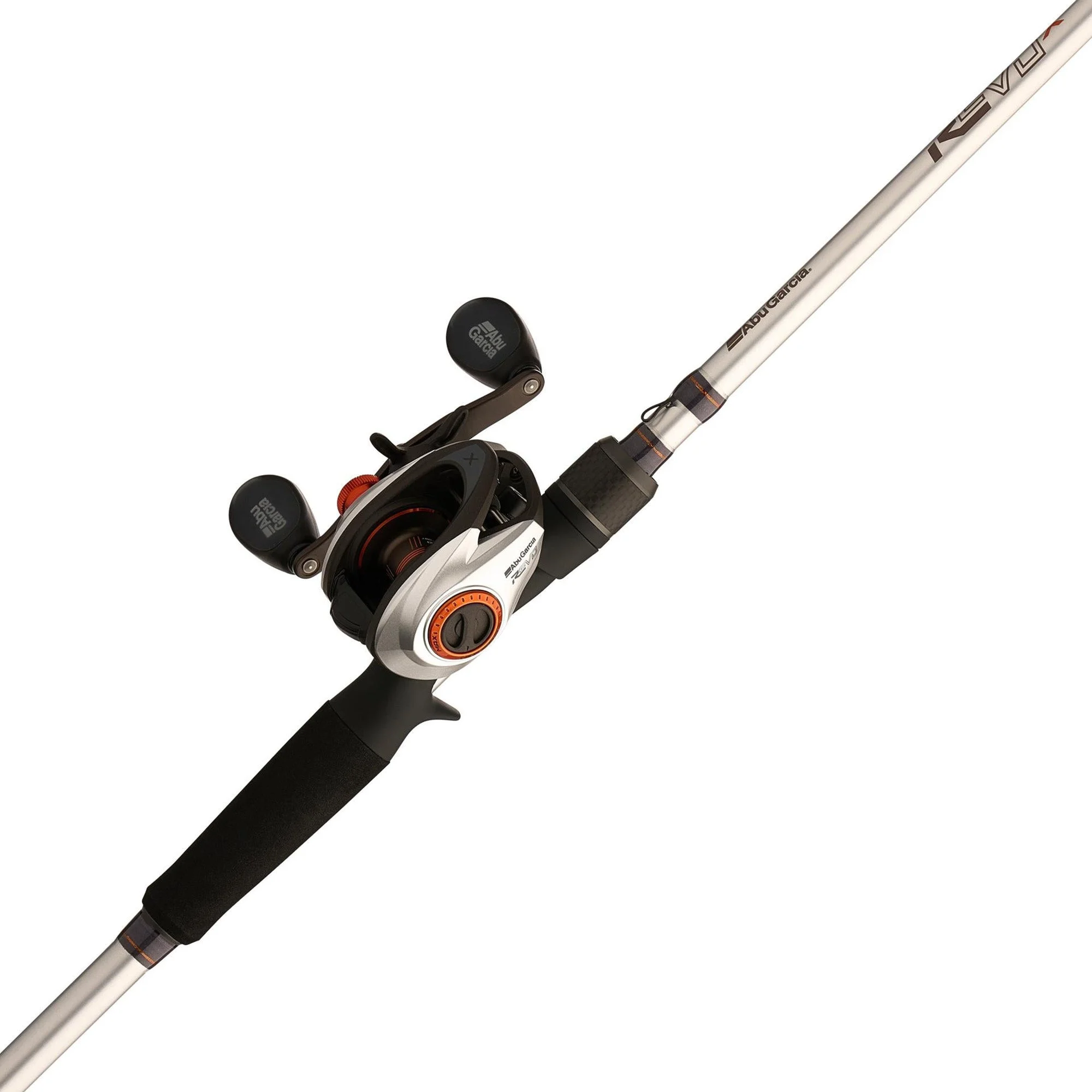 Abu Garcia Revo X Baitcast Reel and Fishing Rod Combo, Left-Handed Orientation
