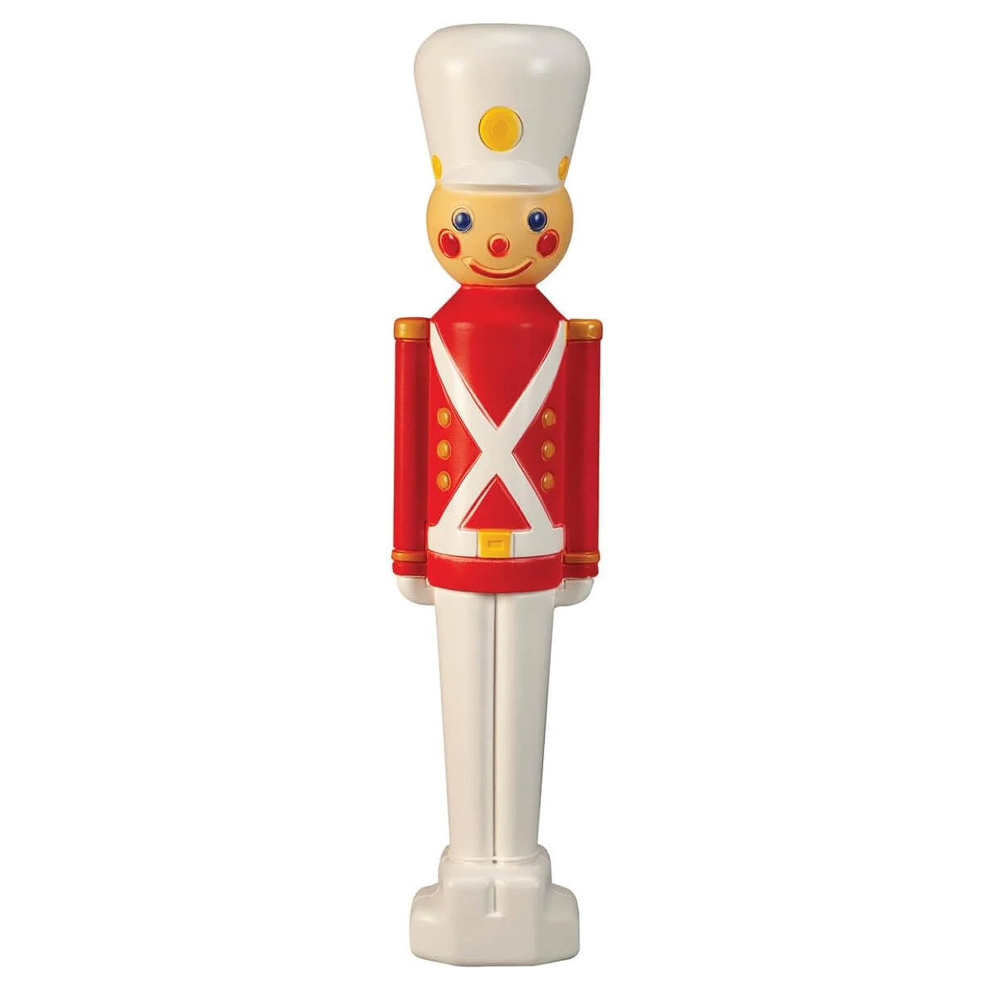 Union Products 31" Light-Up Christmas Toy Soldier, Outdoor Holiday Decoration