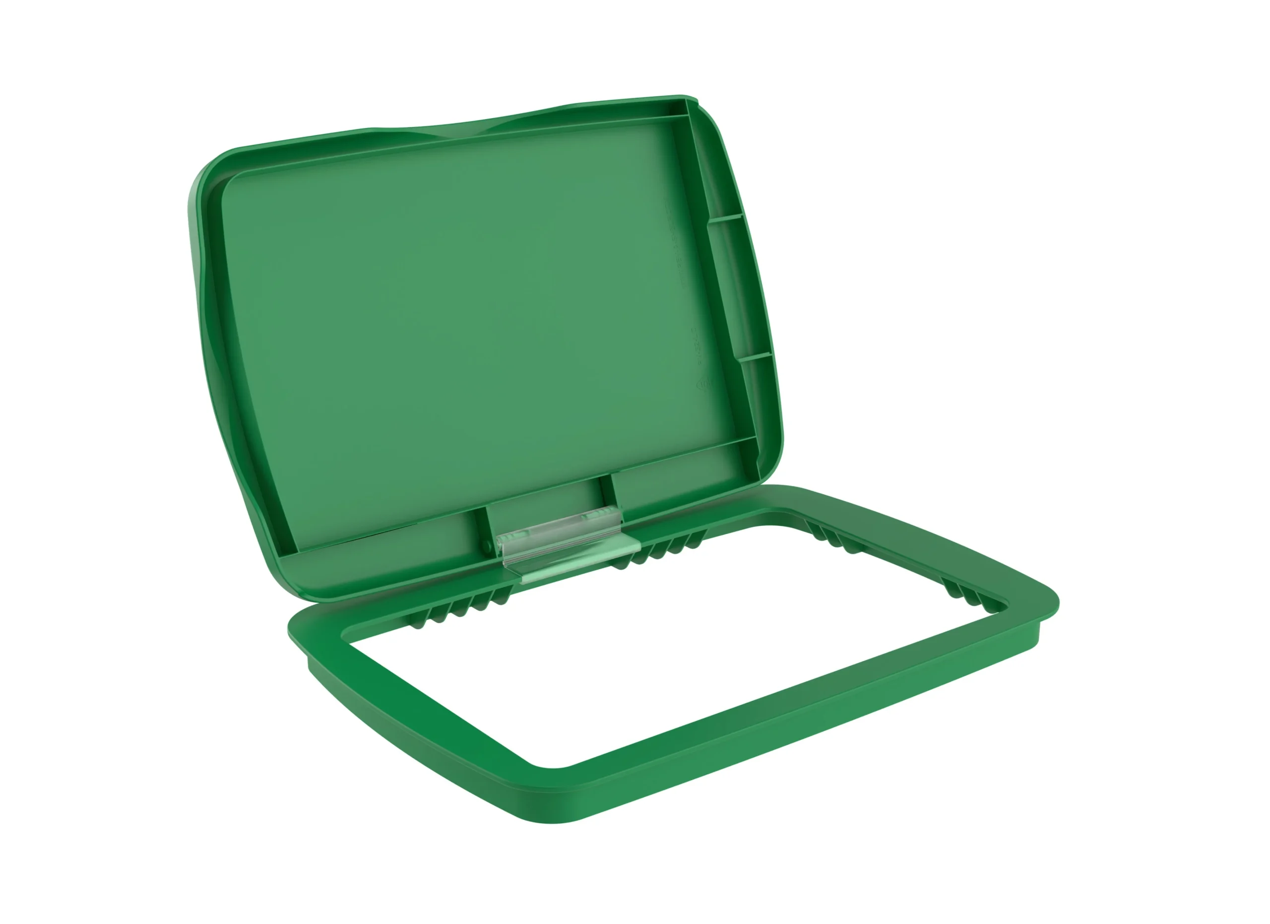 Rev-A-Shelf 32 qt. Trash Can Replacement Lid, Green (Lid Only), RV-32-LID-G-1-40