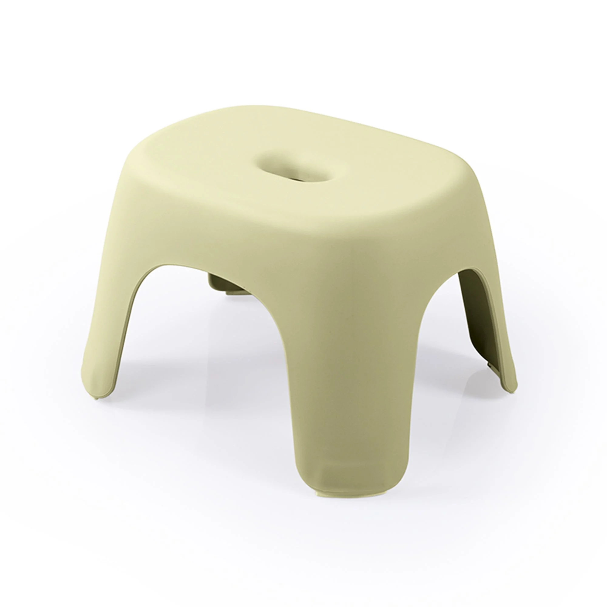 Dolu Nuve Kids Non-Slip Step Stool Toddler Helper for Bathroom, Eco Green