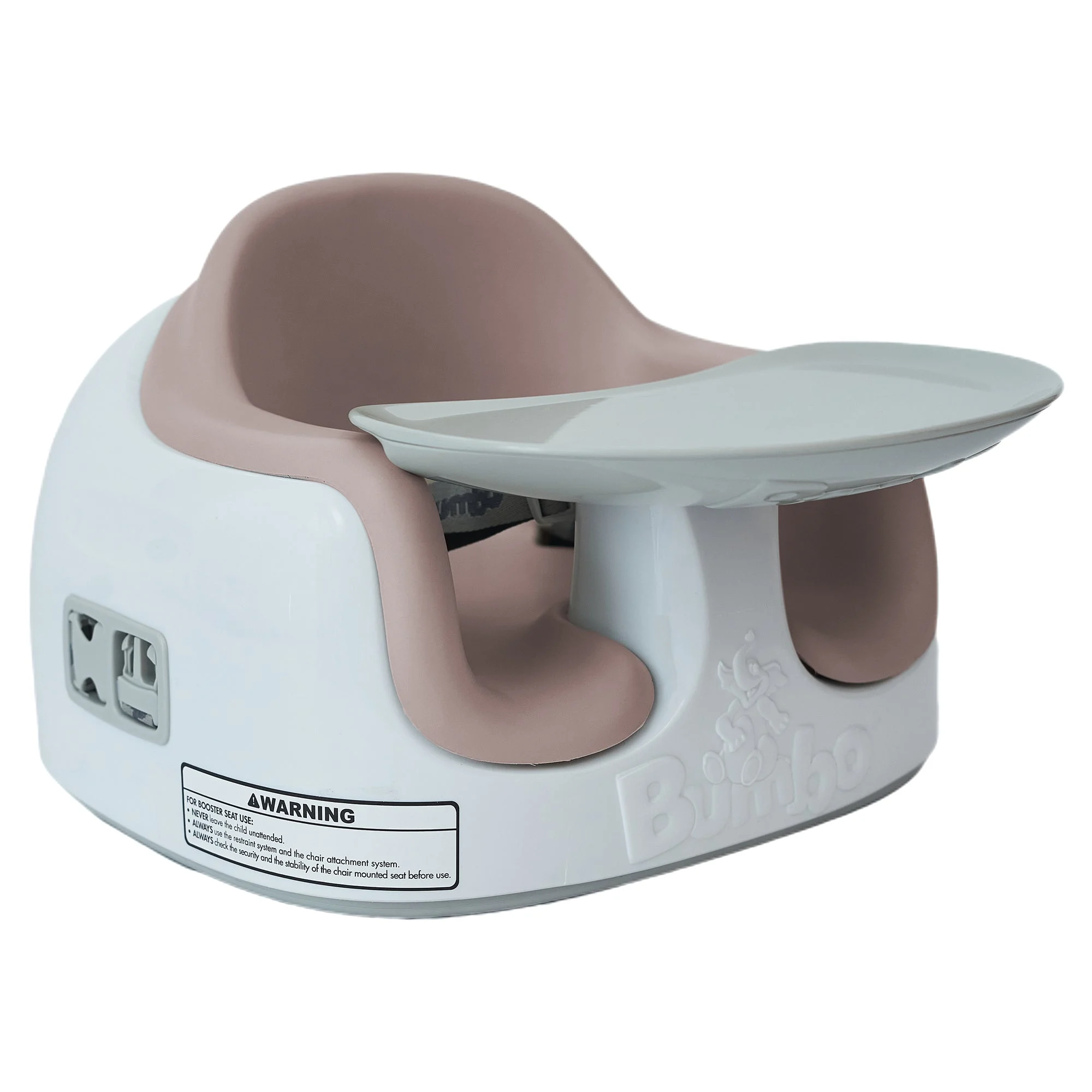 Bumbo Toddler Multi Seat 3-in-1 Booster High Chair and Tray, Sonoran Rose