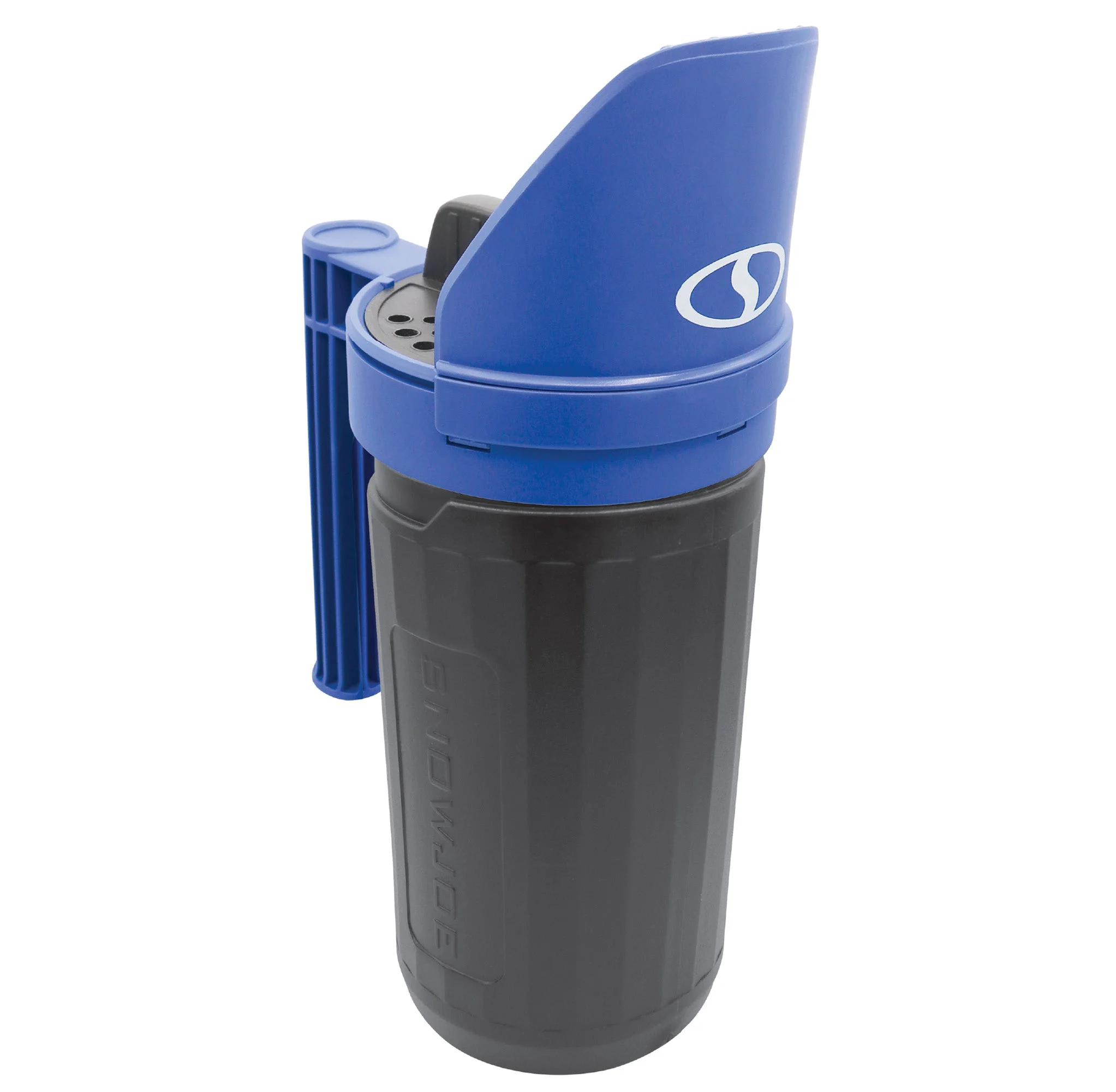 Snow Joe Handheld All-Season Multi-Purpose Spreader, 5 Lb Capacity, Blue/Black