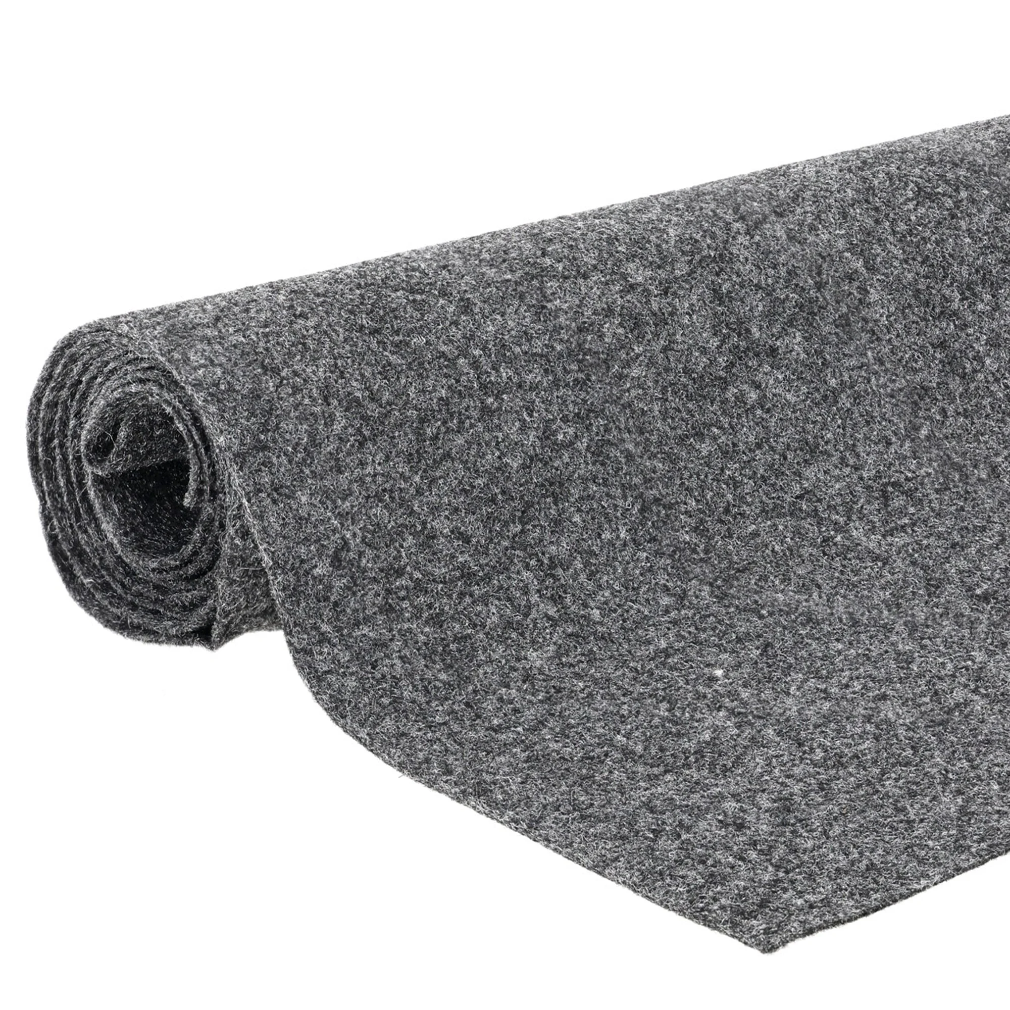 QPower Speaker Box Carpet, 72" x 72" Fabric Sheet for Car Audio Builds, Charcoal