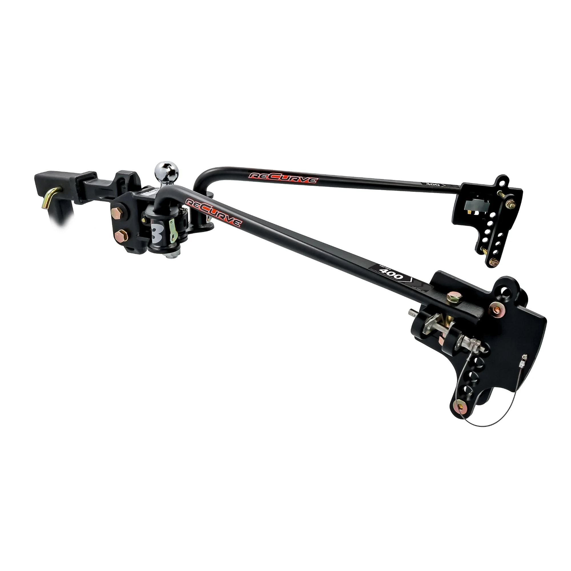 Camco Eaz-Lift ReCurve R3 400Lb Weight Distribution Hitch, Sway Control, 48750
