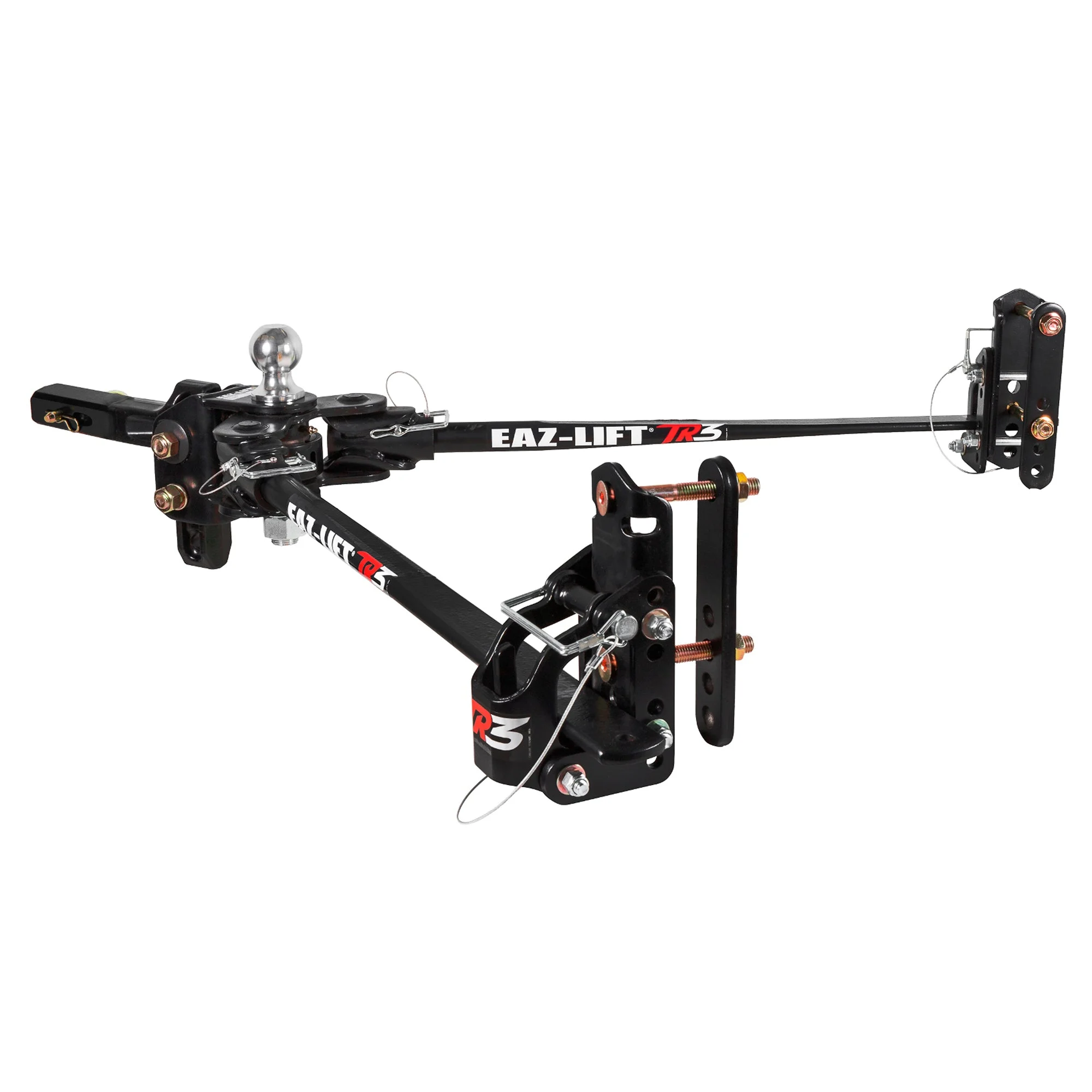 Camco Eaz-Lift TR3 800Lb Weight Distribution Hitch Kit with Sway Control, 48904