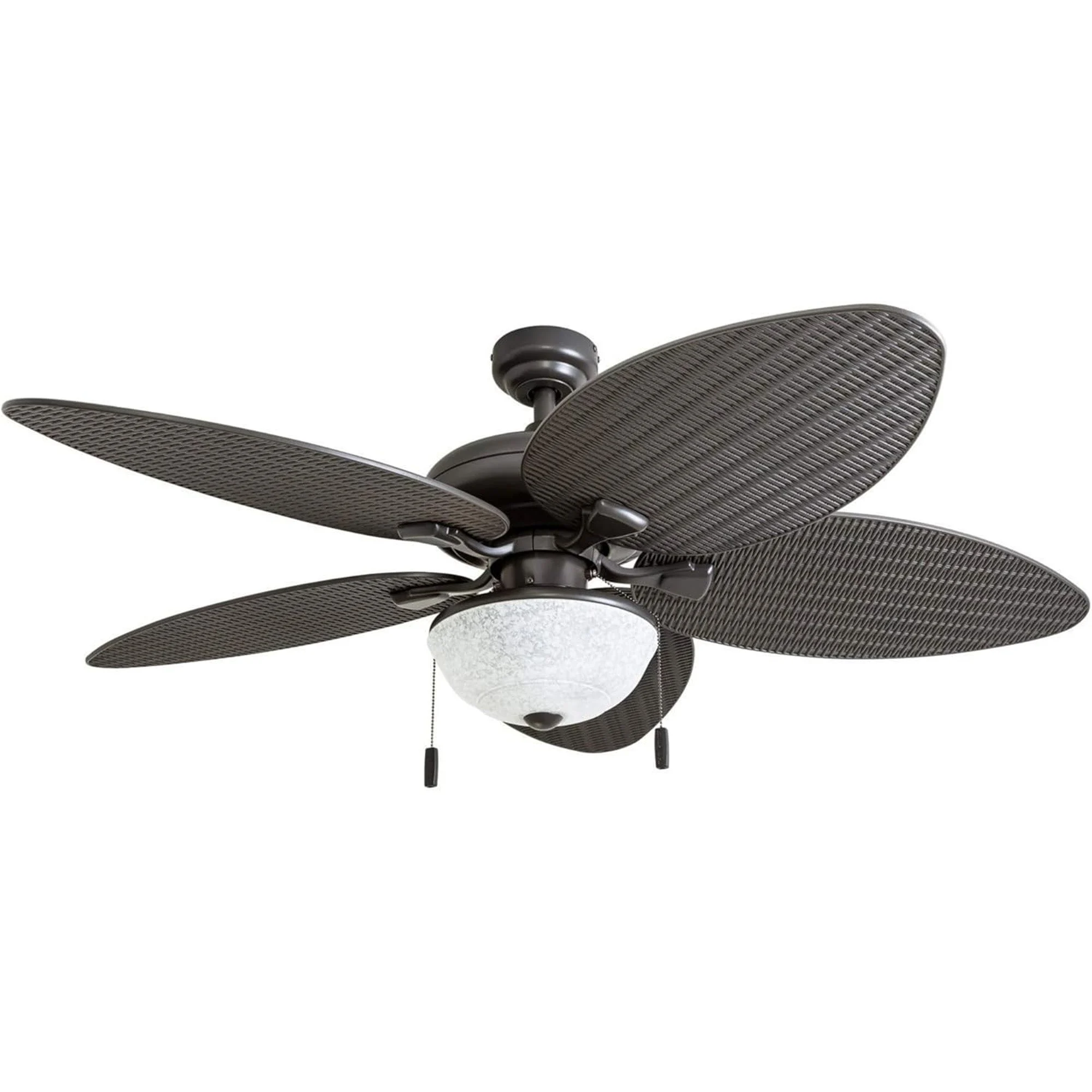 Honeywell Inland Breeze 52" Tropical Indoor Outdoor Ceiling Fan w/ Light, Bronze
