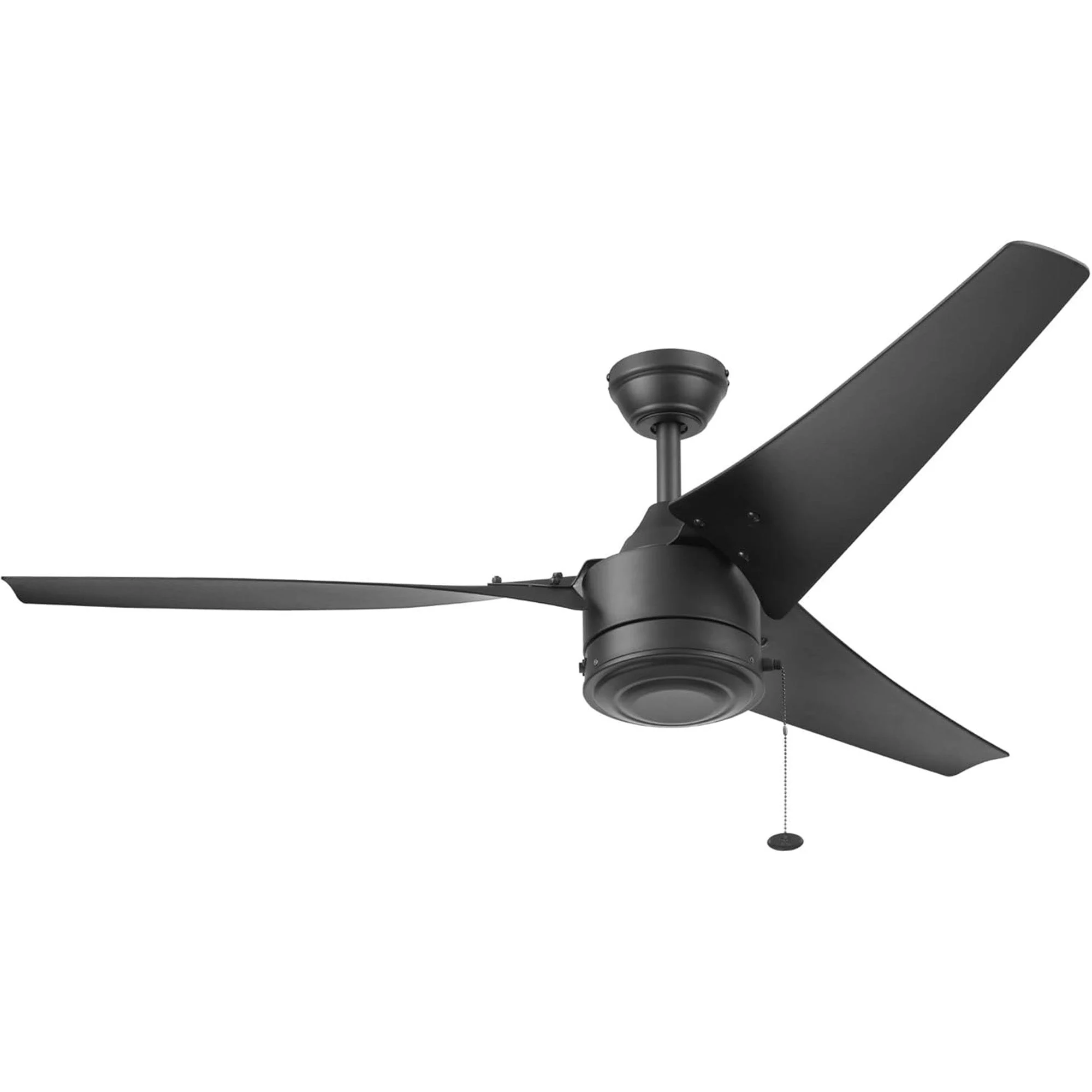 Prominence Home Talib 56 Inch Outdoor Ceiling Fan With No Light, Matte Black