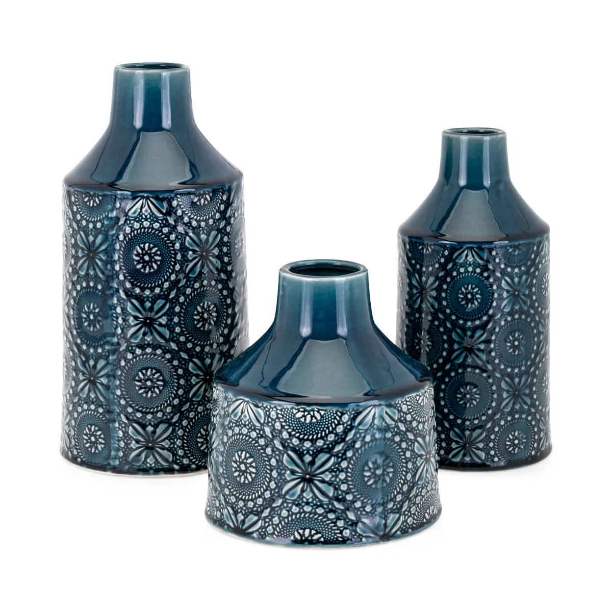 IMAX Worldwide Home Athena Vases - Set of 3