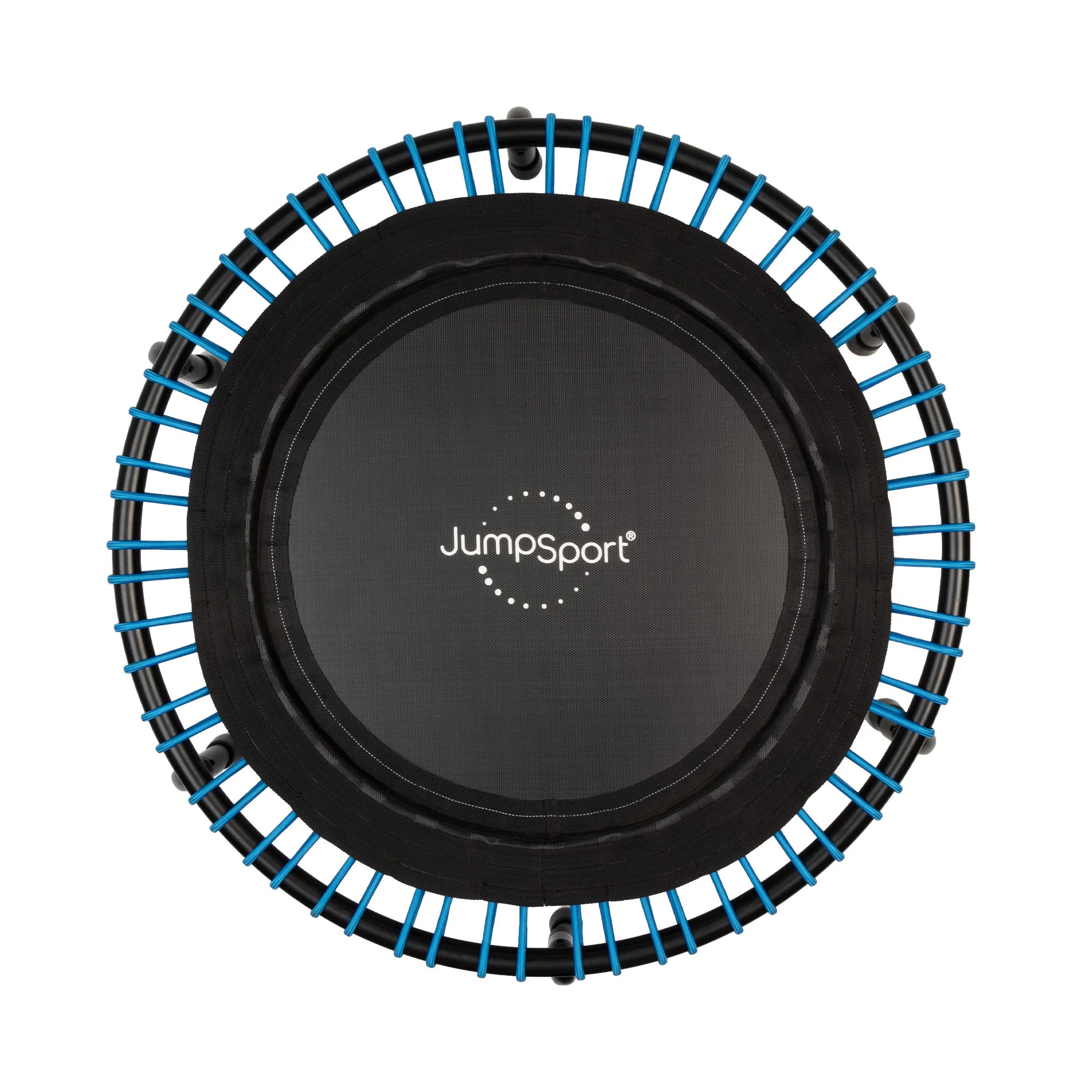 JumpSport 220 Workout Rebounder for Adults, 39" Mini Fitness Trampoline, Black