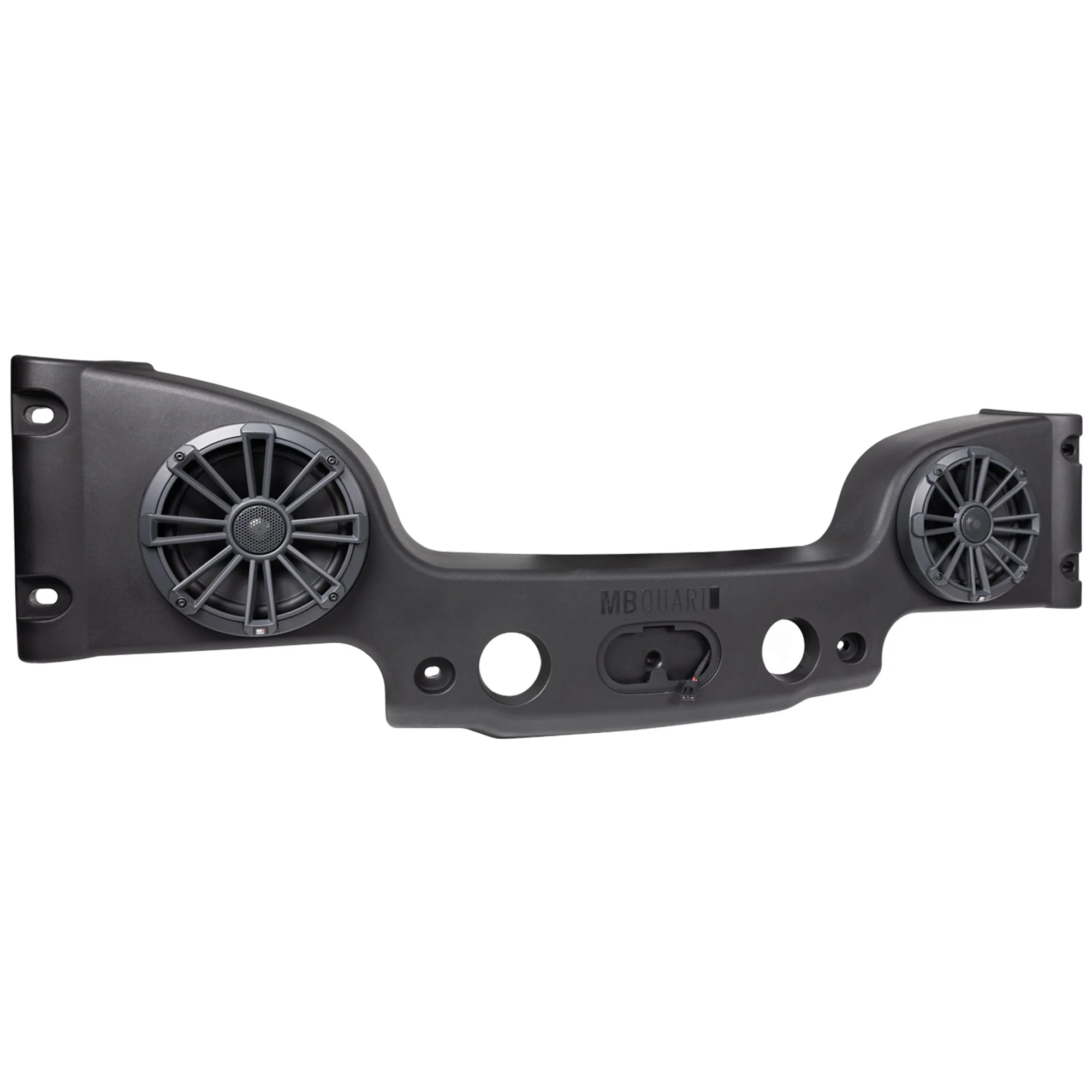 MB Quart Rear Overhead Soundbar For 07-18 Jeep Wrangler JK, Dual 8" Speakers