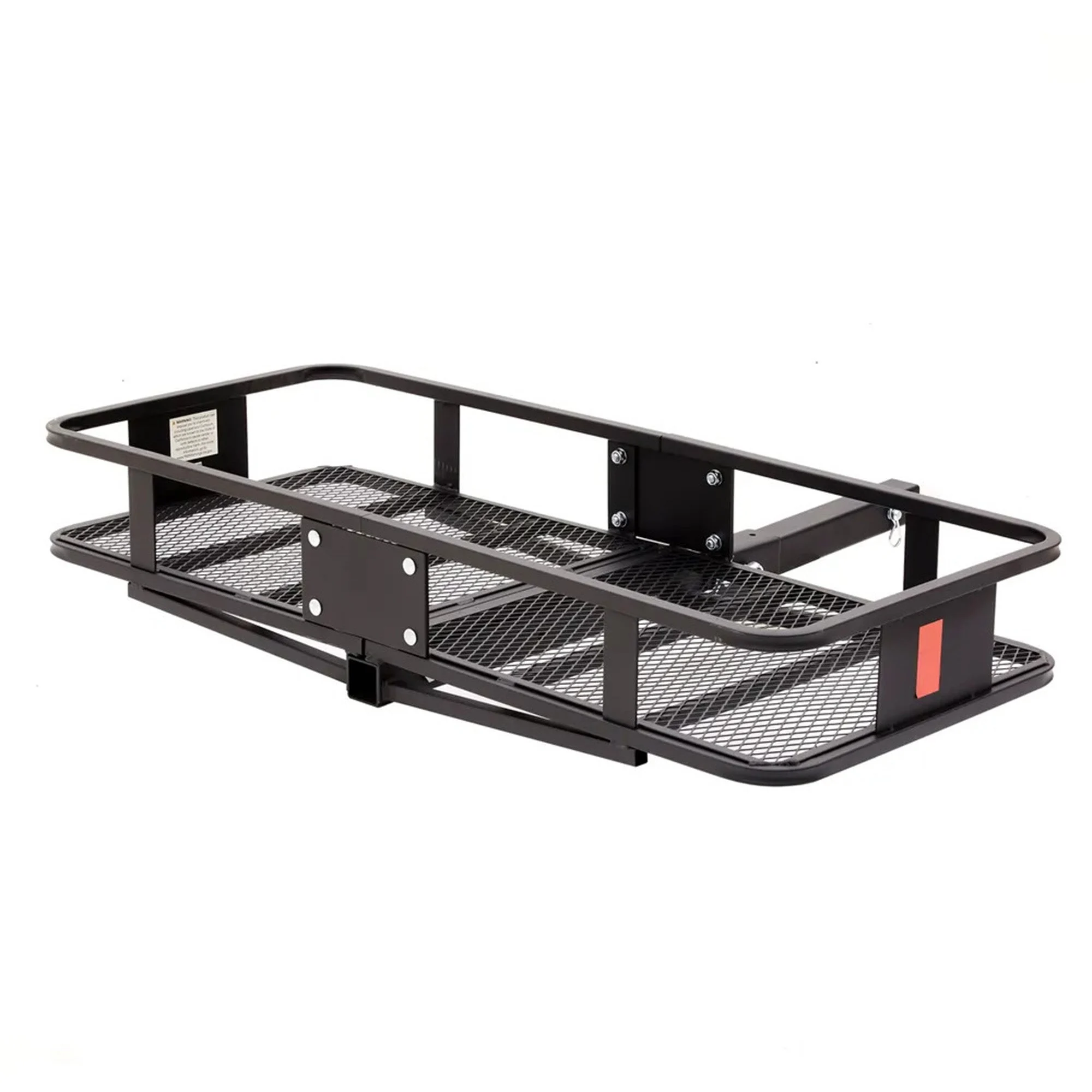 Elevate Outdoor Hitch Cargo Carrier, 60 Inch Steel Folding Rack, 500 Lb Capacity
