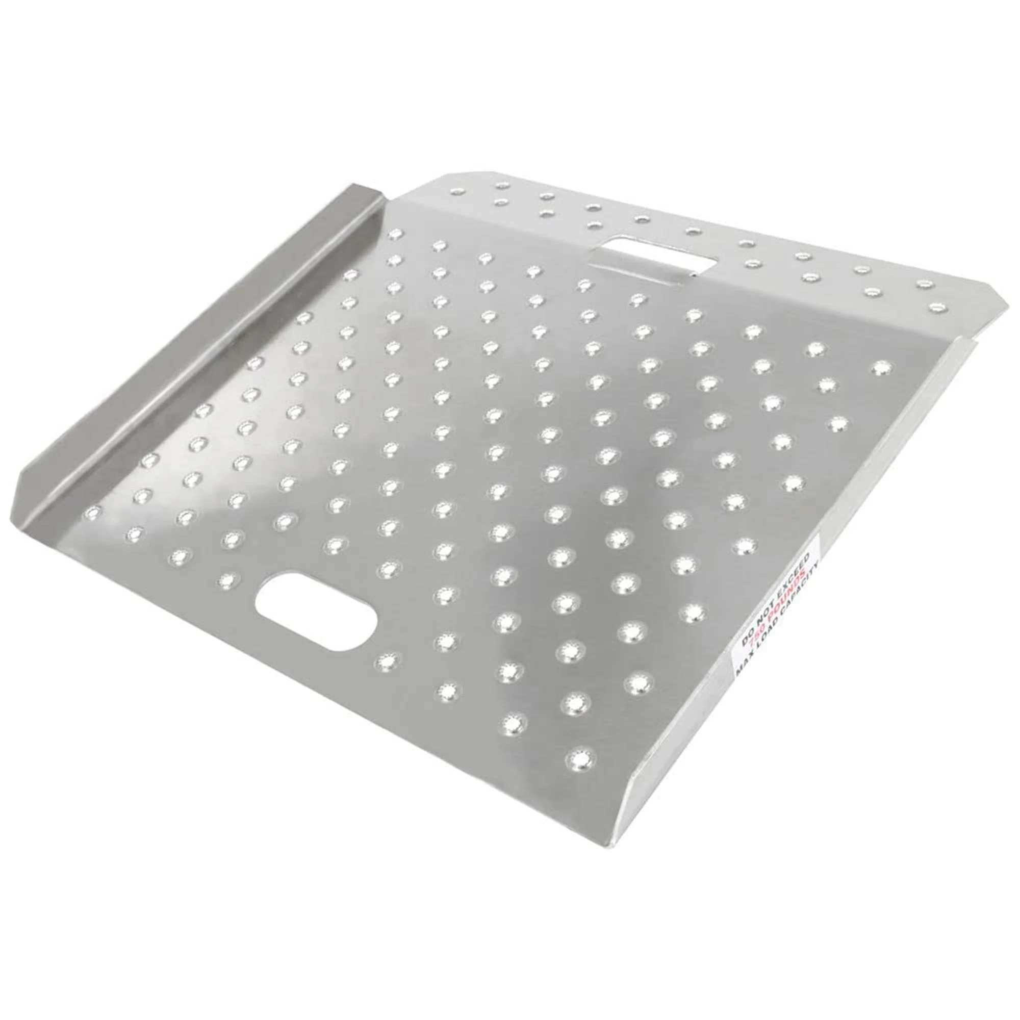 Guardian 36" x 36" Aluminum Curb Ramp, Portable and Heavy Duty, 750 Lb Capacity