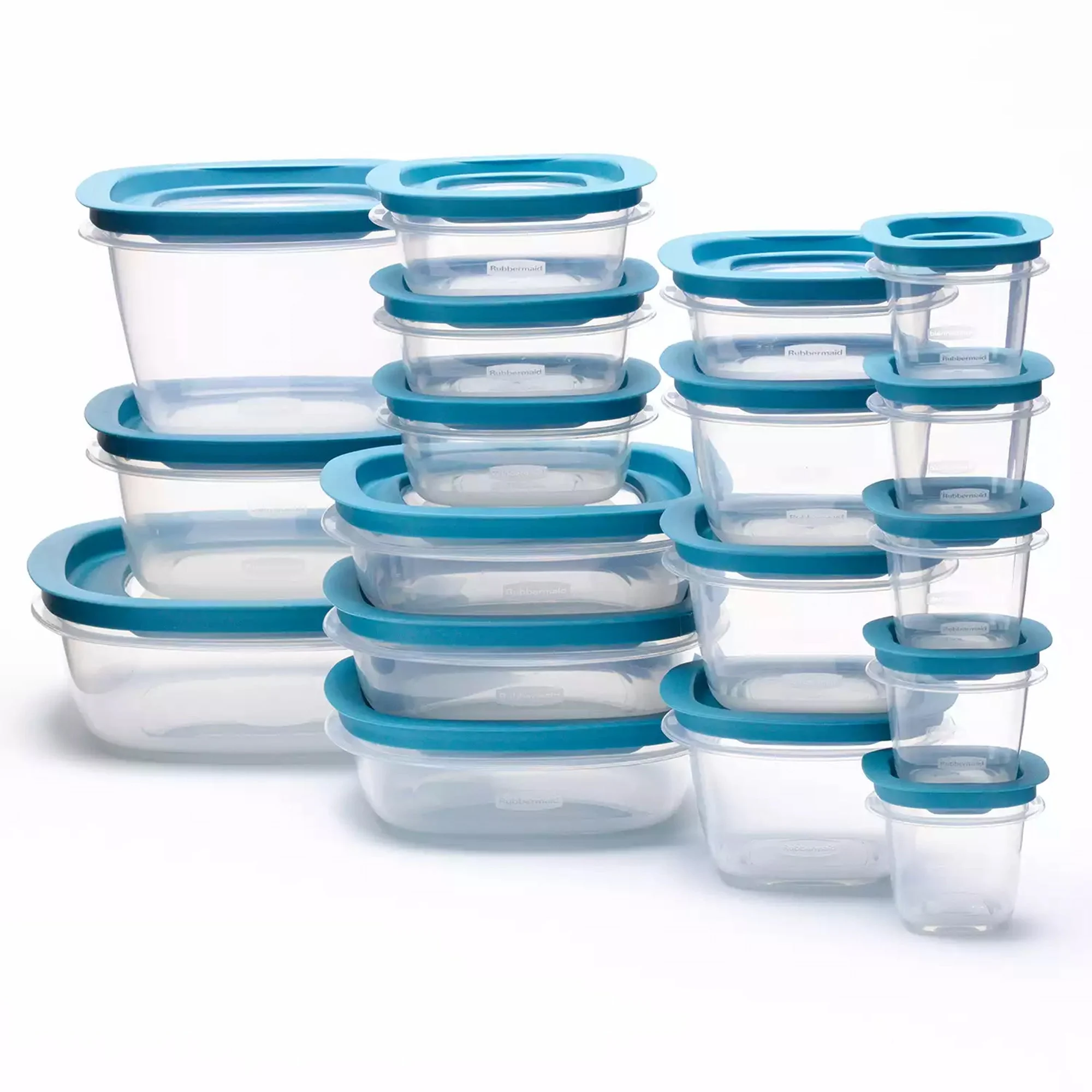 Rubbermaid Flex & Seal Food Storage Container with Airtight Lids, 36 Piece Set