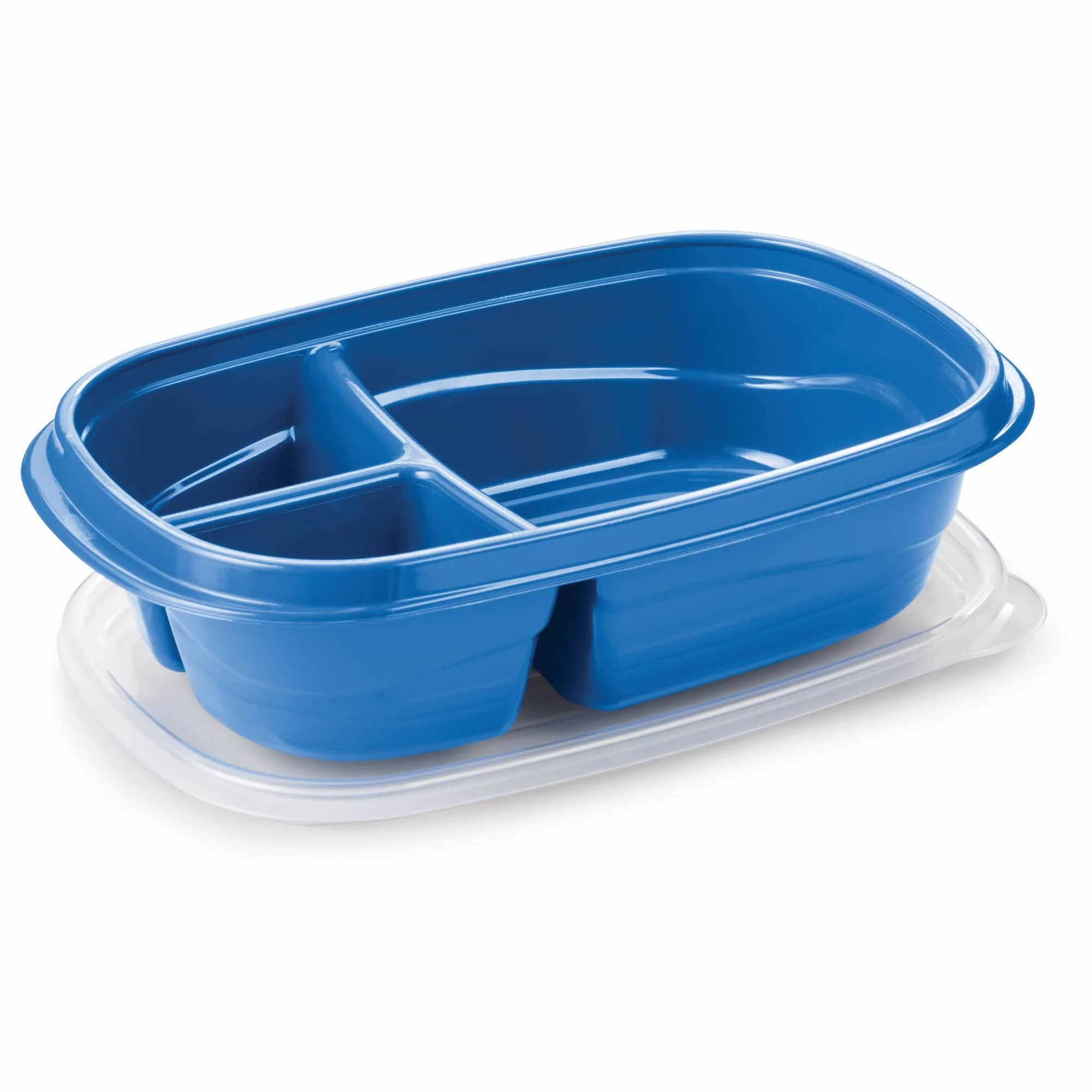 Rubbermaid Food Storage Container Set w/ Dividers, 4.7 Cup, Assorted, Pack of 8