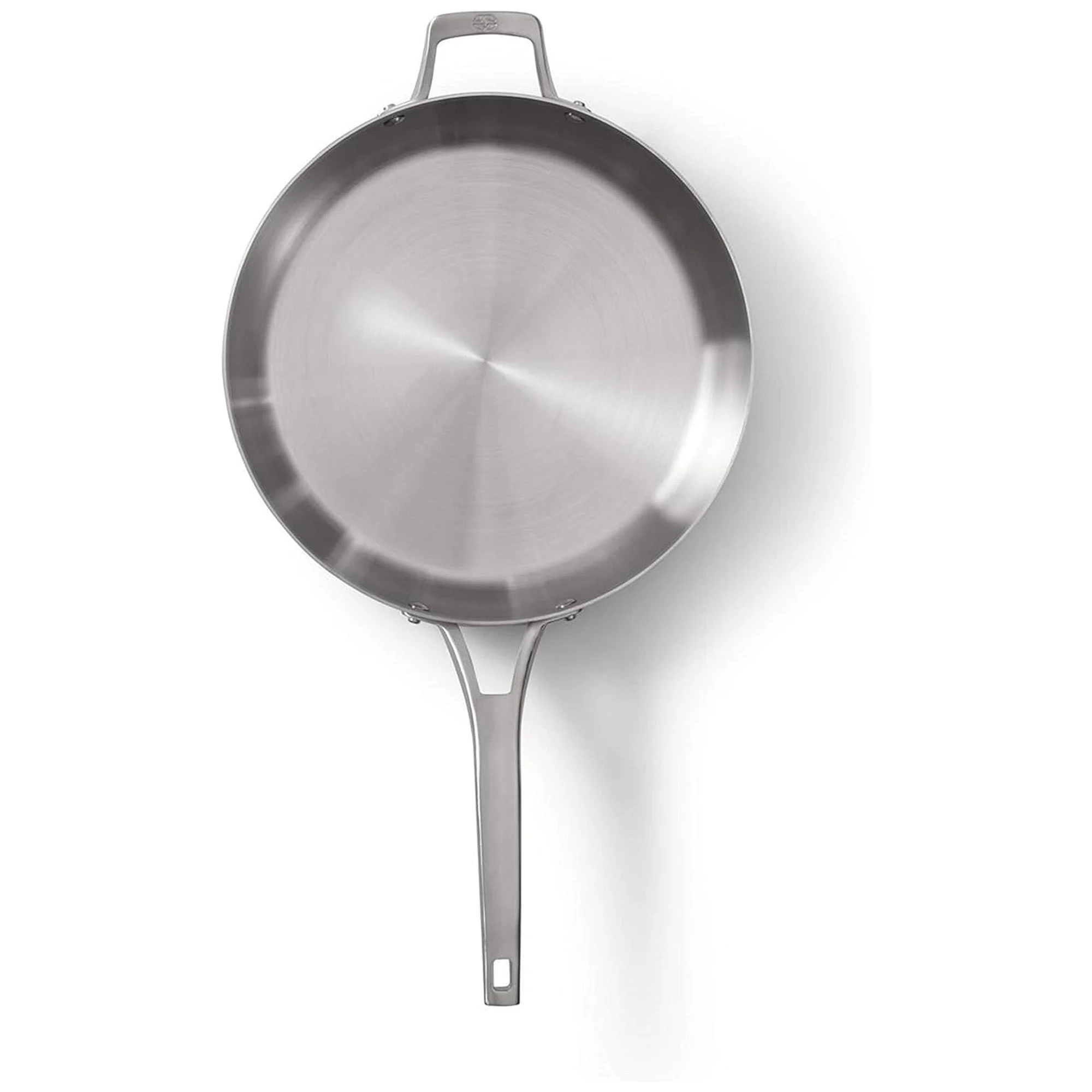 Calphalon Stainless Steel Fry Pan, Versatile Kitchen Cookware, 10 Inch, Silver